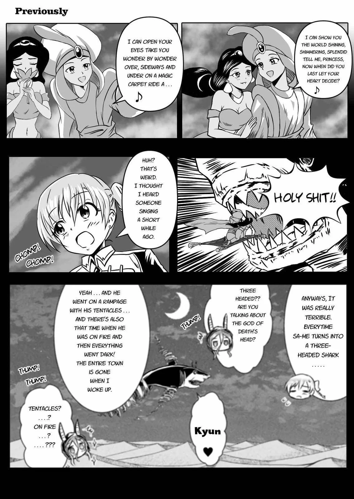 KILLER SHARK IN ANOTHER WORLD Chapter 15 page 1