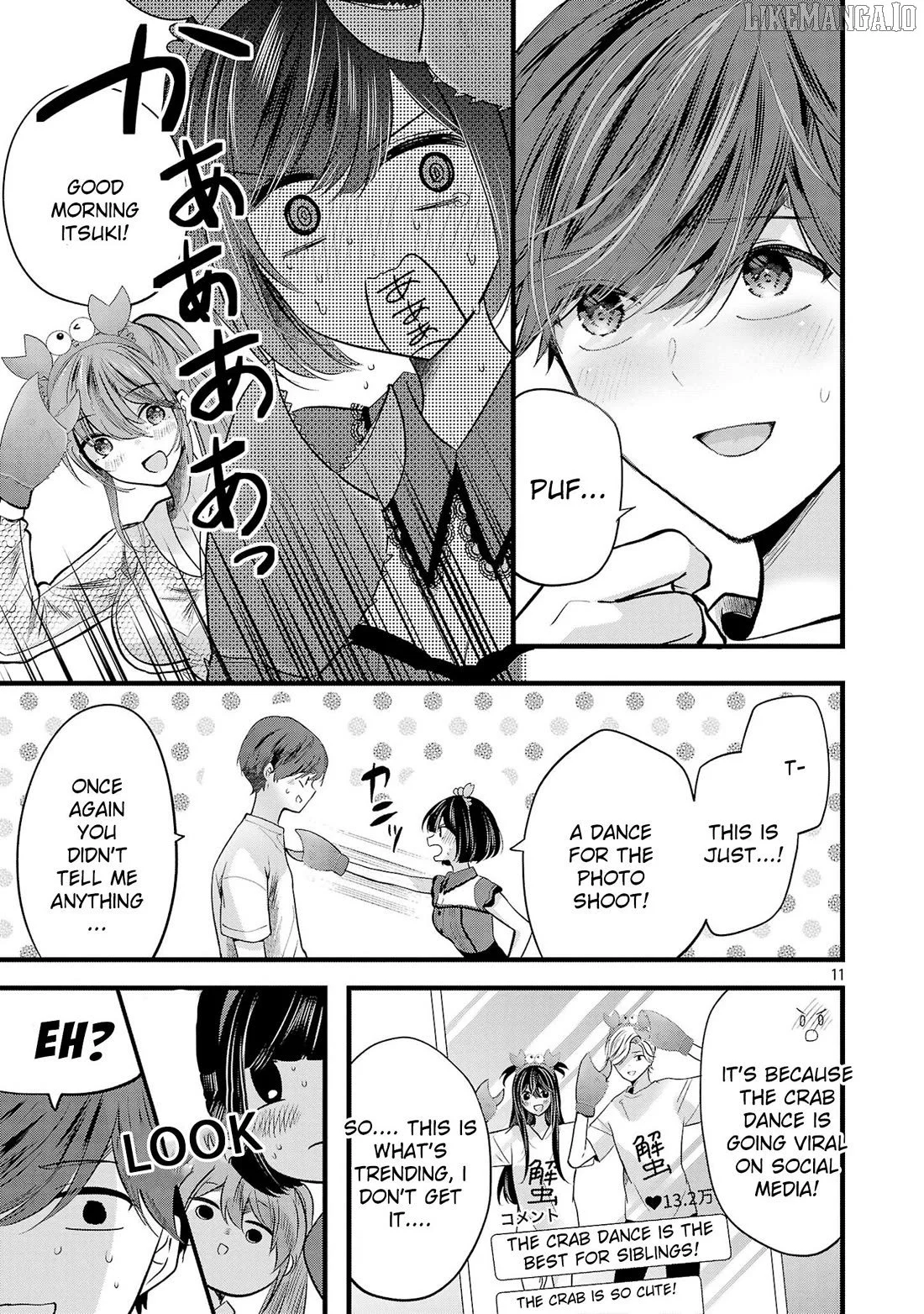 Kimi ni Koisuru Sanshimai Chapter 14 page 12
