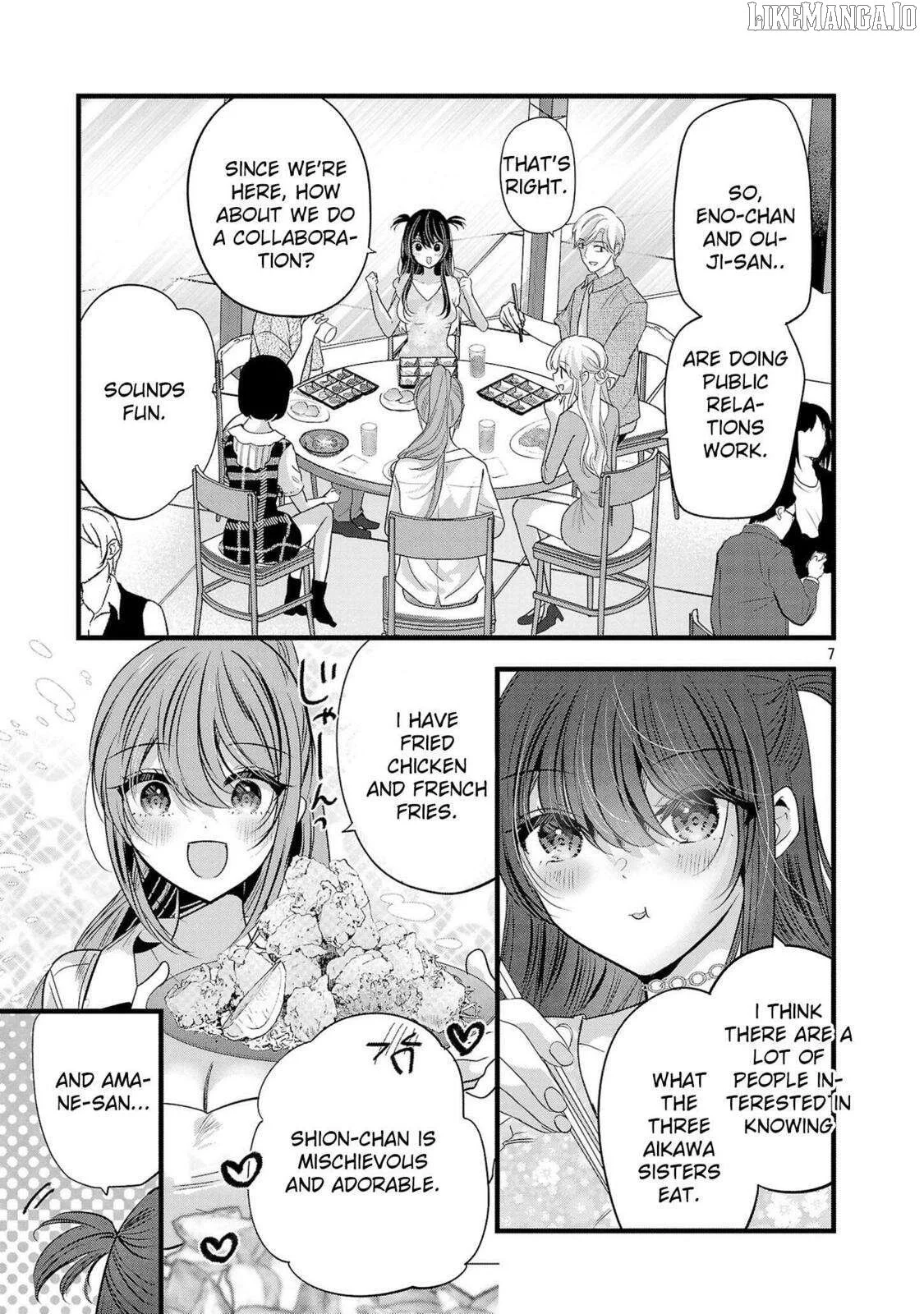 Kimi ni Koisuru Sanshimai Chapter 16.5 page 8