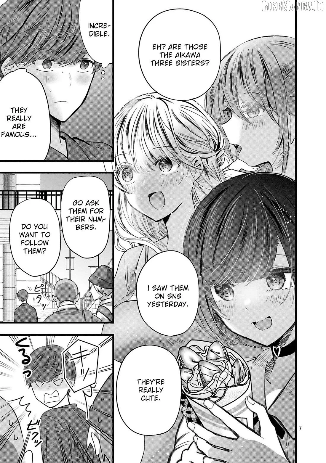 Kimi ni Koisuru Sanshimai Chapter 16 page 8
