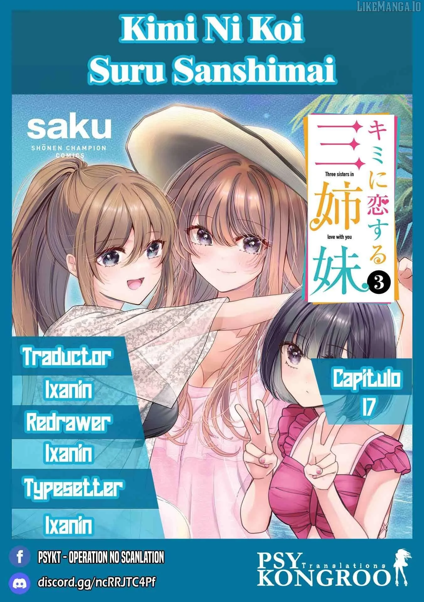 Kimi ni Koisuru Sanshimai Chapter 18 page 1