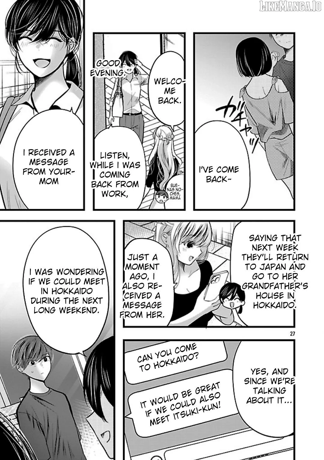 Kimi ni Koisuru Sanshimai Chapter 22 page 28