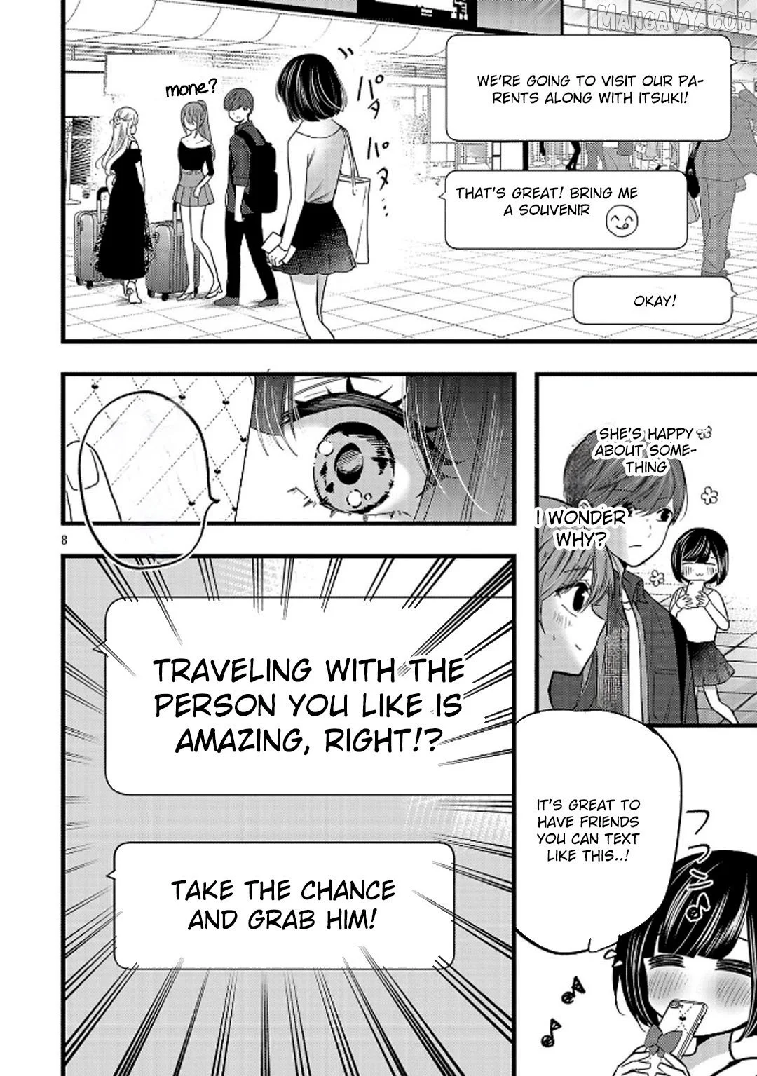 Kimi ni Koisuru Sanshimai Chapter 23 page 9