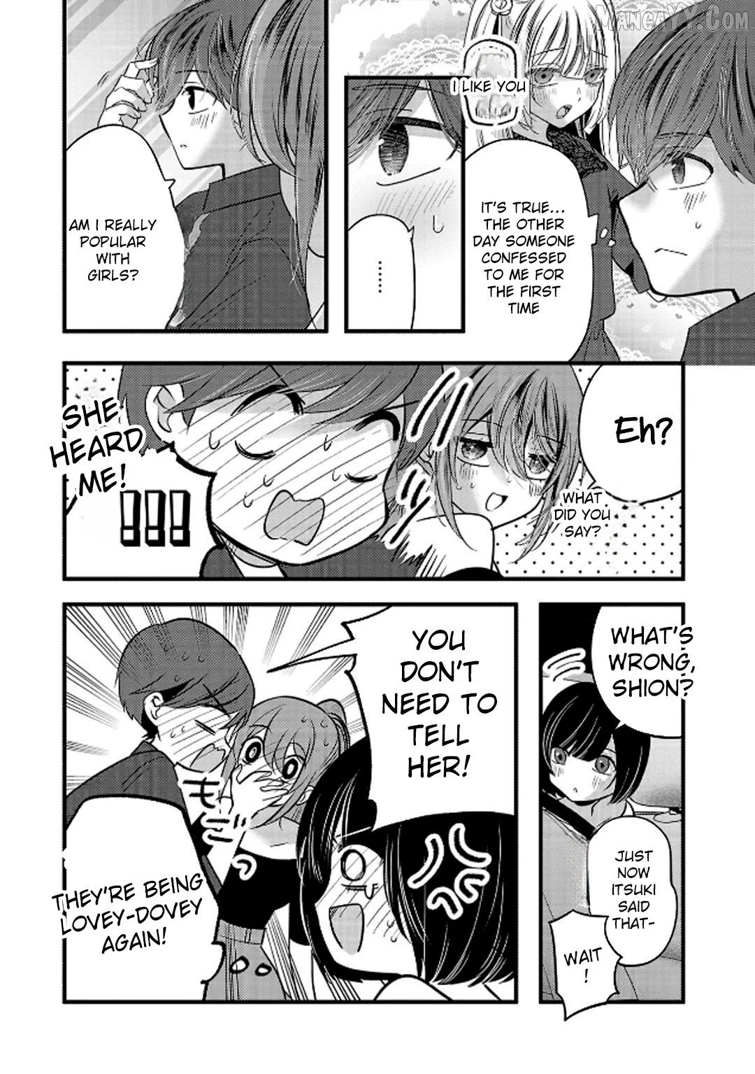 Kimi ni Koisuru Sanshimai Chapter 23 page 13