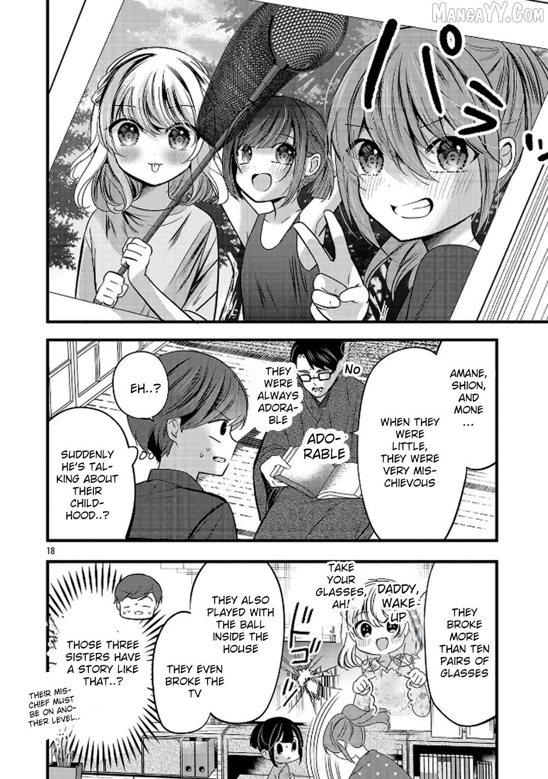 Kimi ni Koisuru Sanshimai Chapter 23 page 19