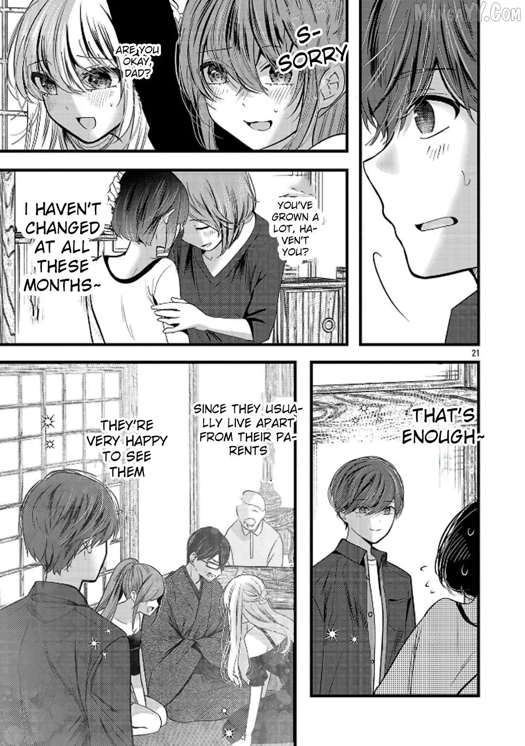 Kimi ni Koisuru Sanshimai Chapter 23 page 22