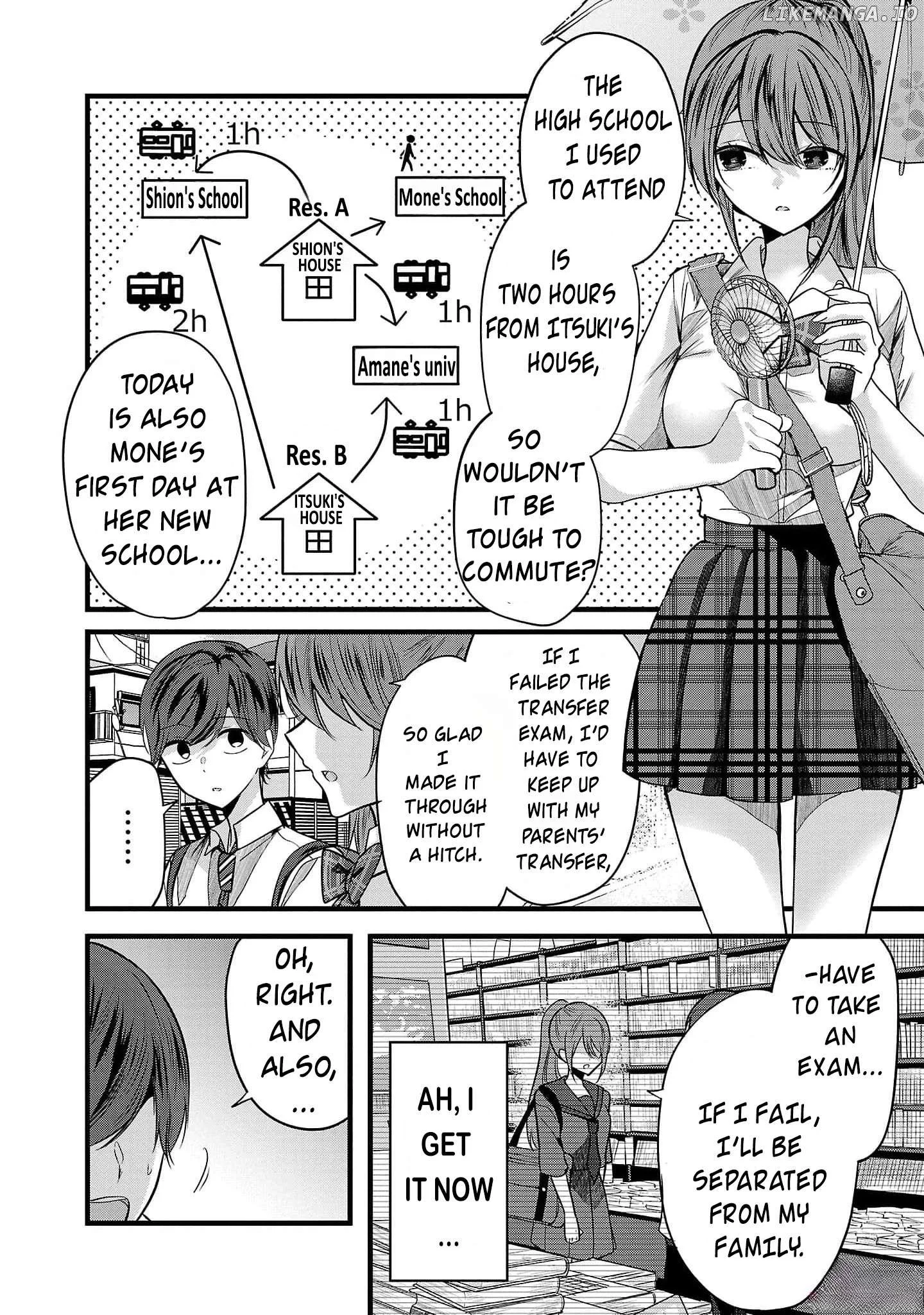 Kimi ni Koisuru Sanshimai Chapter 3 page 8