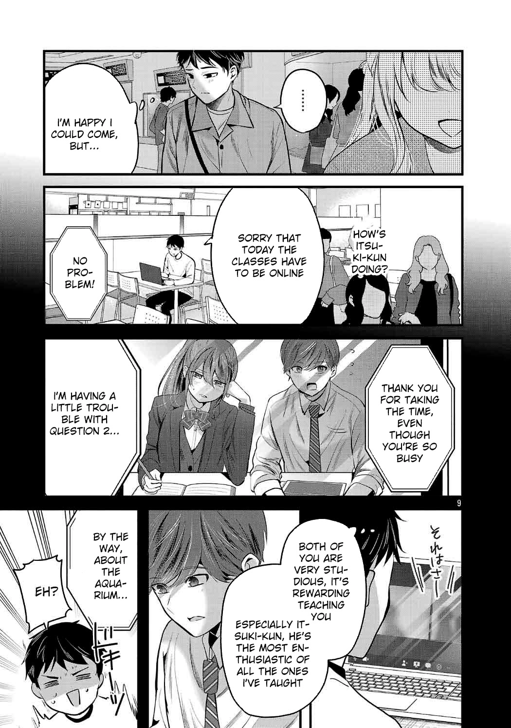 Kimi ni Koisuru Sanshimai Chapter 30 page 9