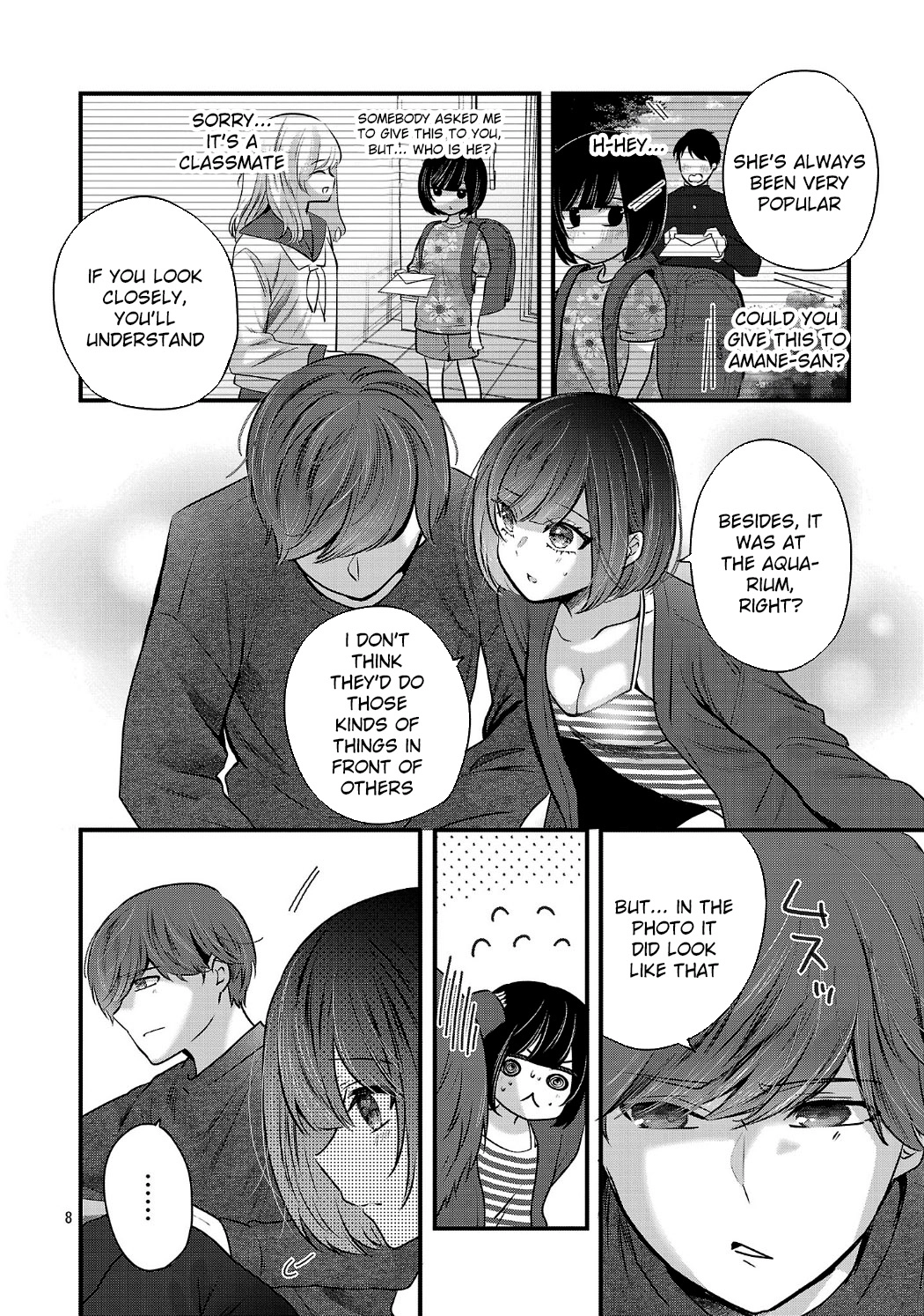 Kimi ni Koisuru Sanshimai Chapter 32 page 9