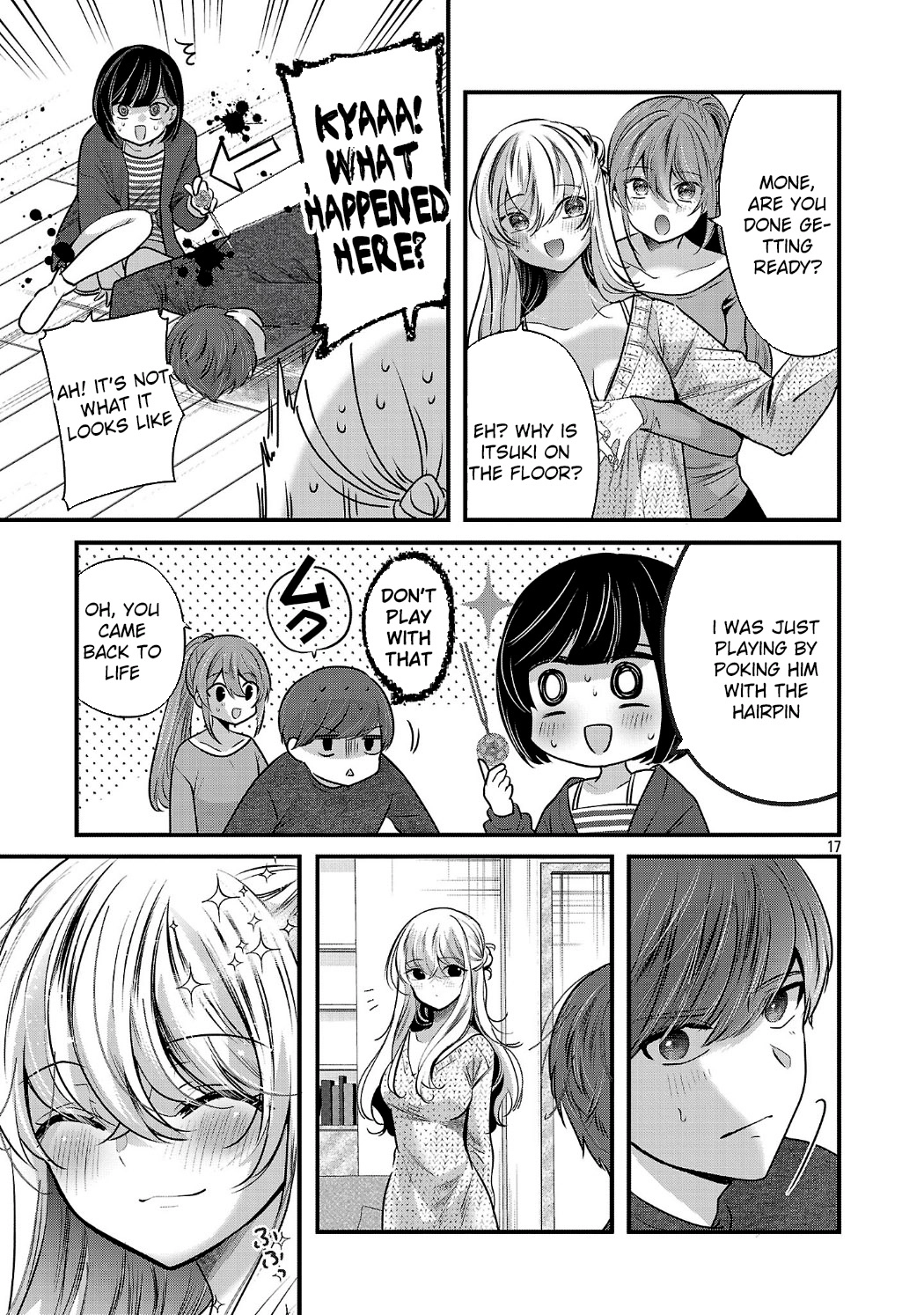 Kimi ni Koisuru Sanshimai Chapter 32 page 17