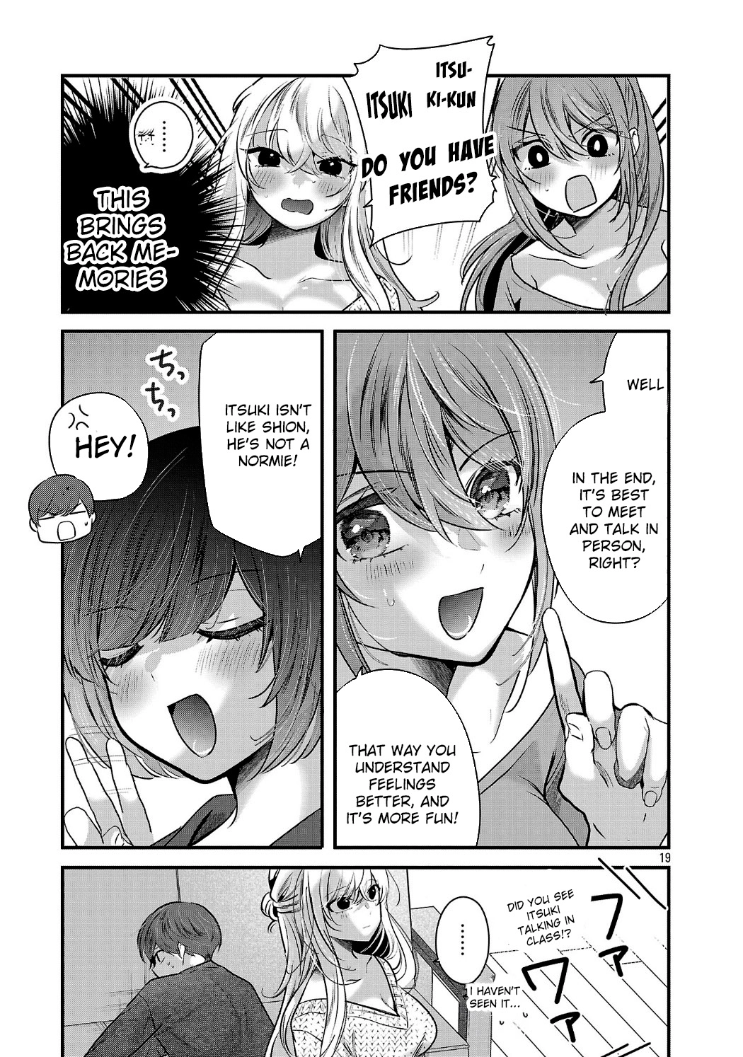 Kimi ni Koisuru Sanshimai Chapter 32 page 19