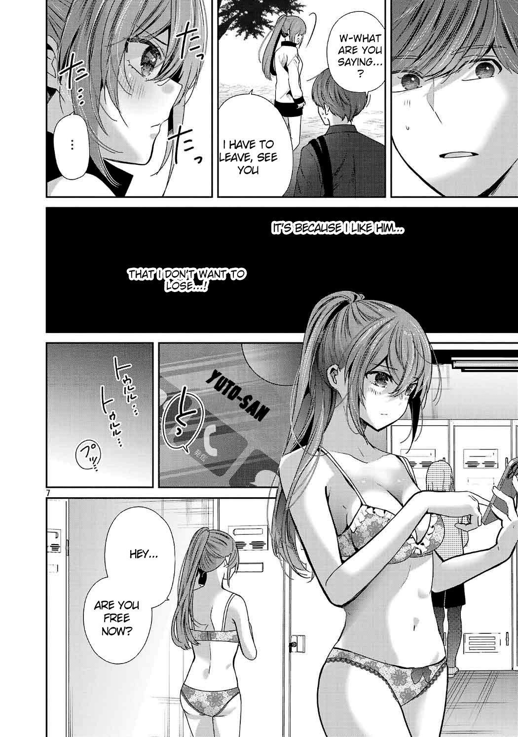 Kimi ni Koisuru Sanshimai Chapter 33 page 7