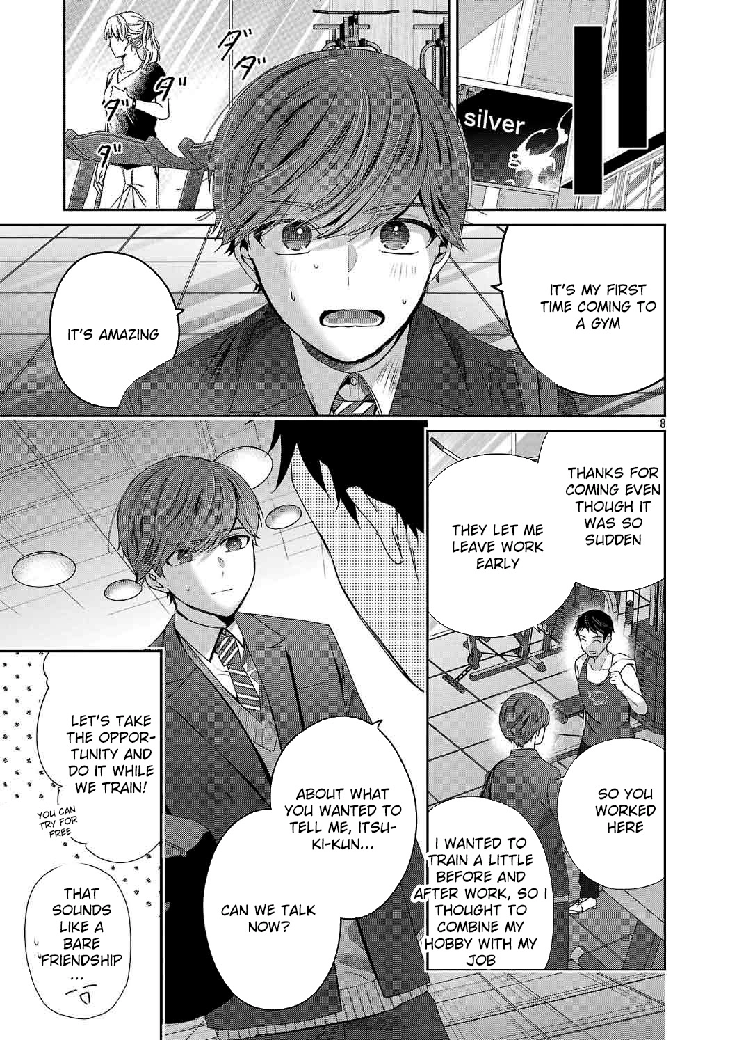 Kimi ni Koisuru Sanshimai Chapter 33 page 8