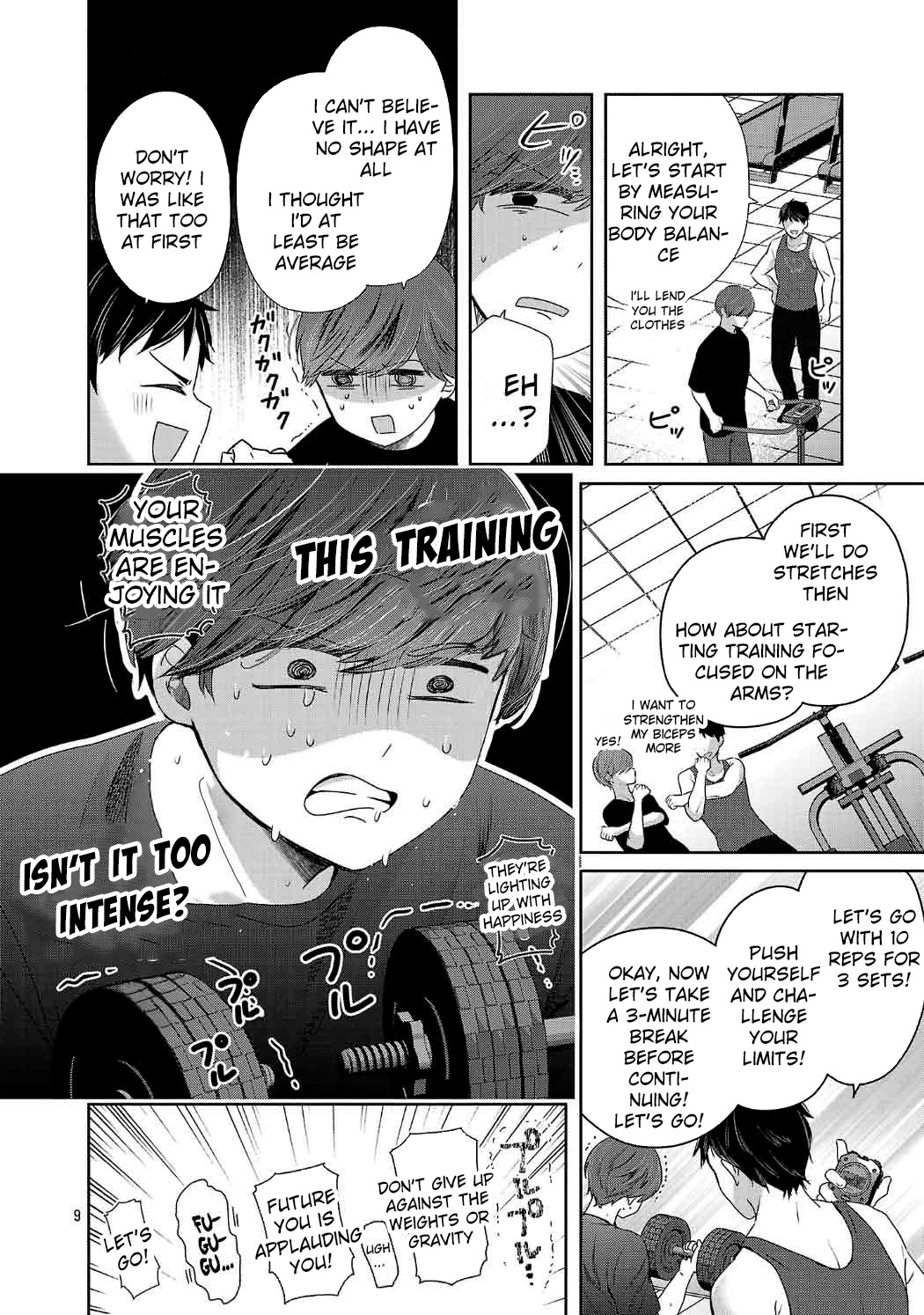 Kimi ni Koisuru Sanshimai Chapter 33 page 9