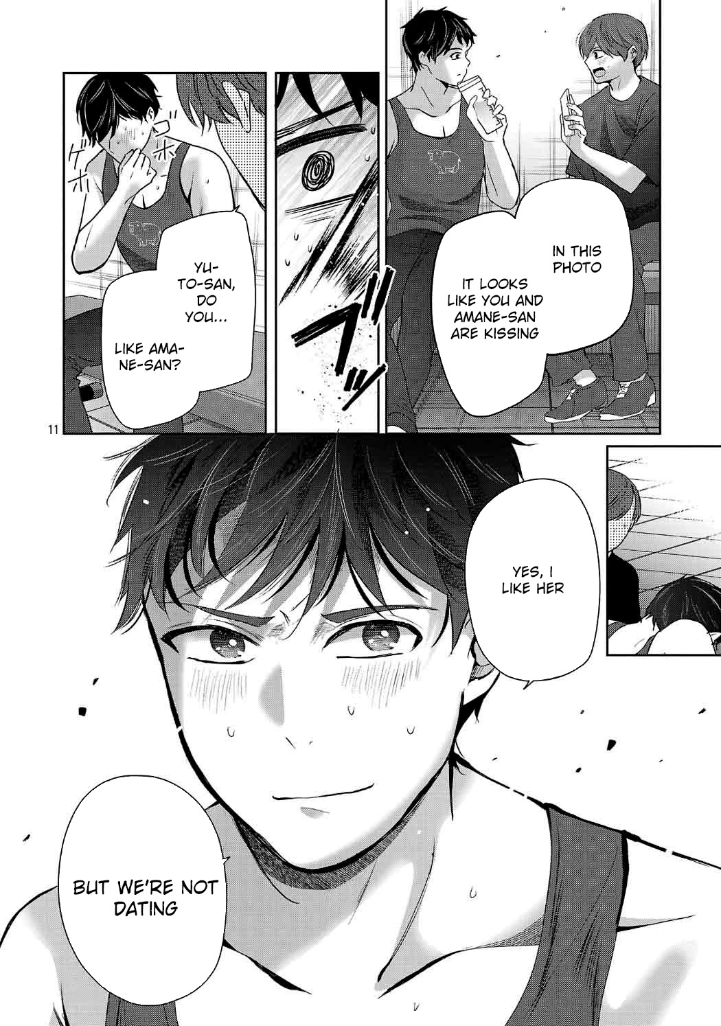 Kimi ni Koisuru Sanshimai Chapter 33 page 11