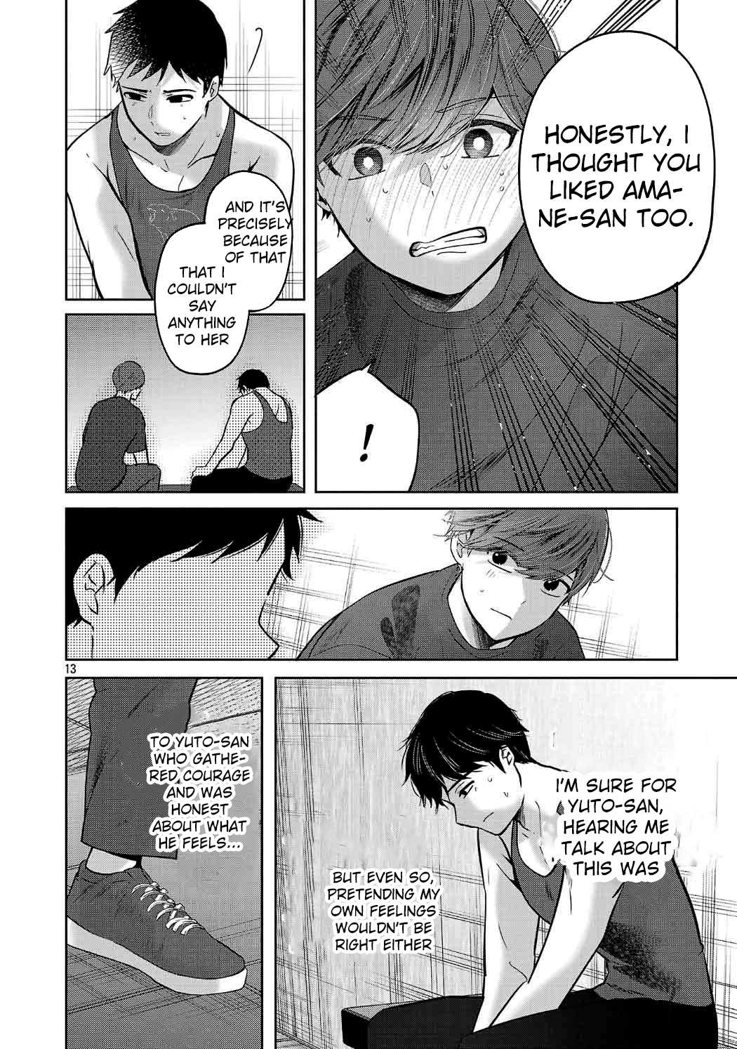 Kimi ni Koisuru Sanshimai Chapter 33 page 13