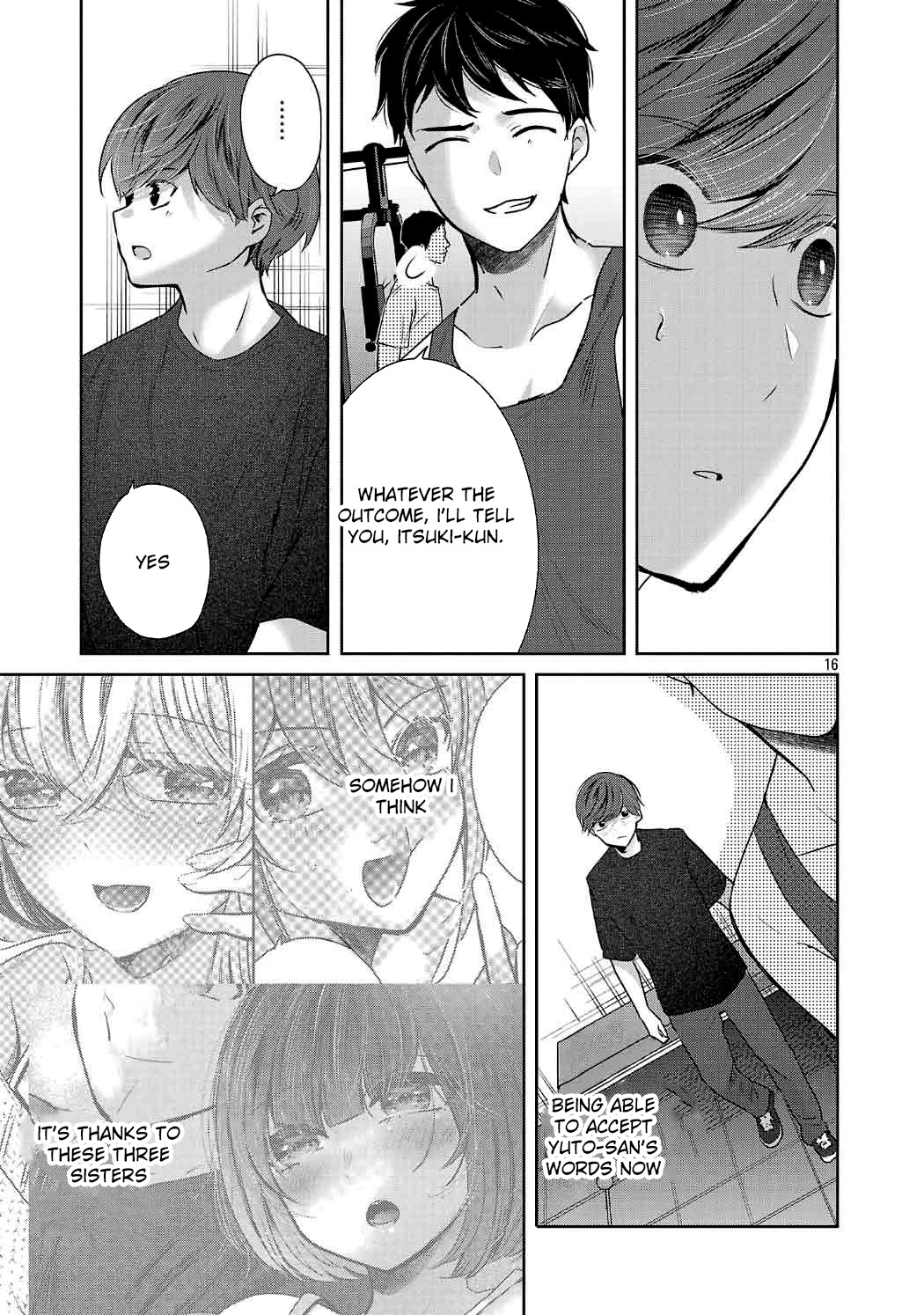 Kimi ni Koisuru Sanshimai Chapter 33 page 16