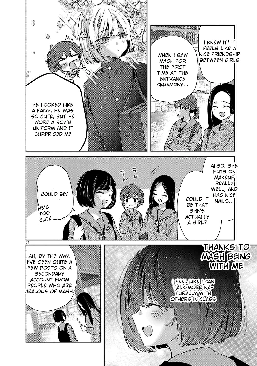 Kimi ni Koisuru Sanshimai Chapter 33 page 21