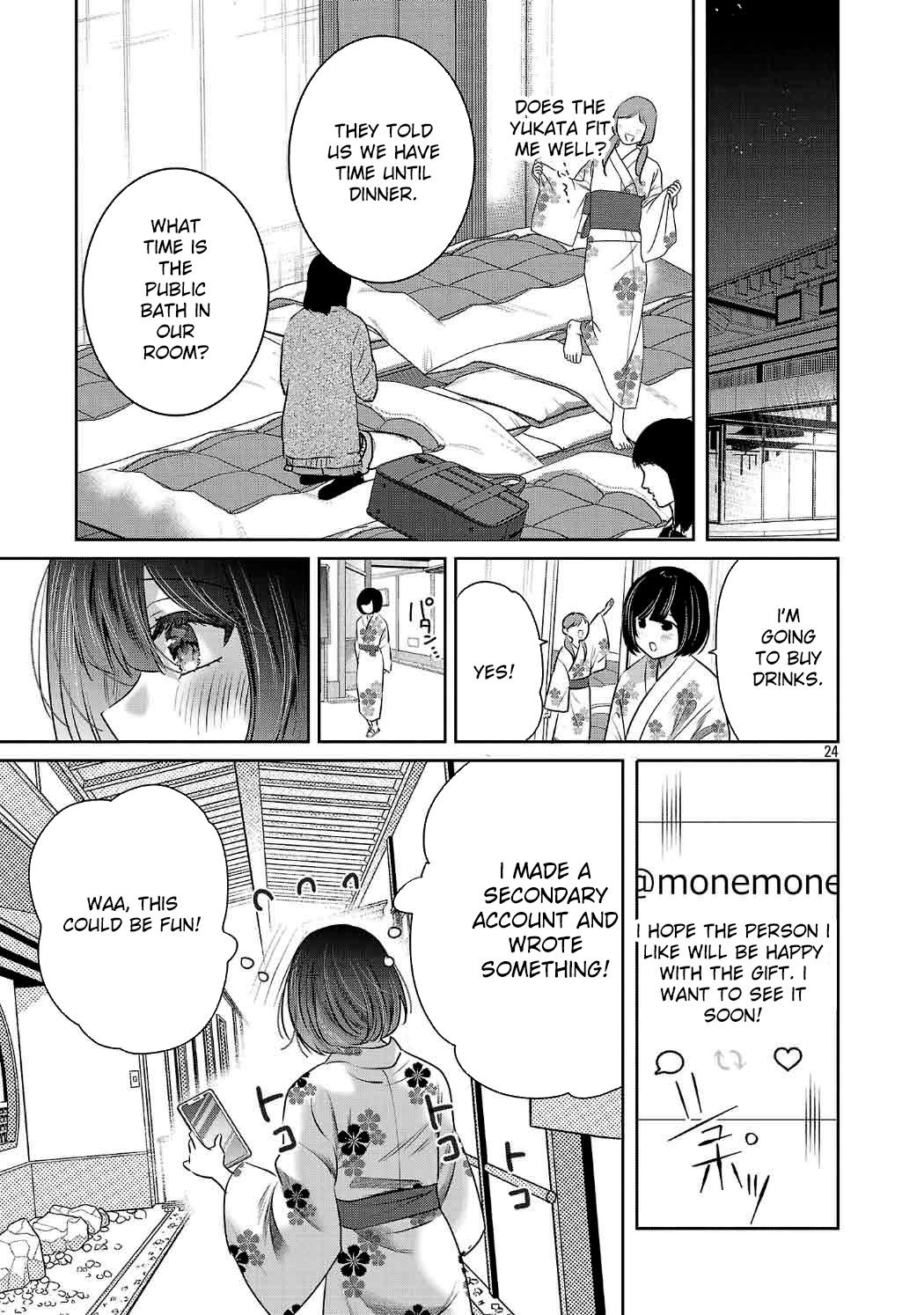 Kimi ni Koisuru Sanshimai Chapter 33 page 24