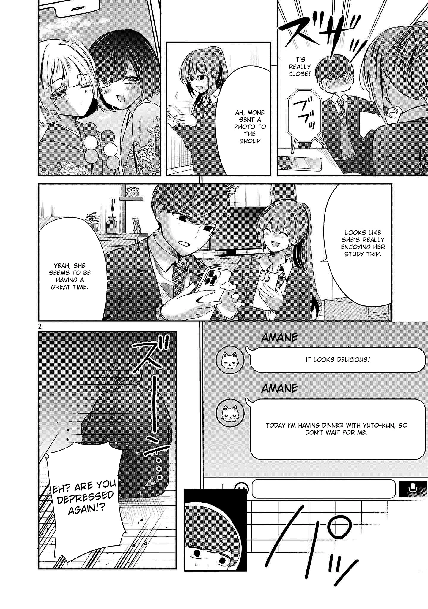Kimi ni Koisuru Sanshimai Chapter 34 page 3