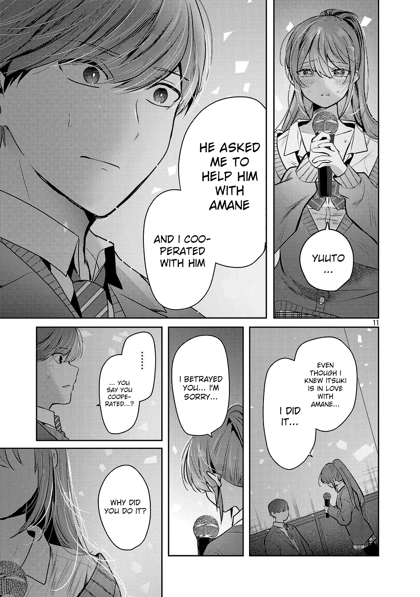 Kimi ni Koisuru Sanshimai Chapter 34 page 12