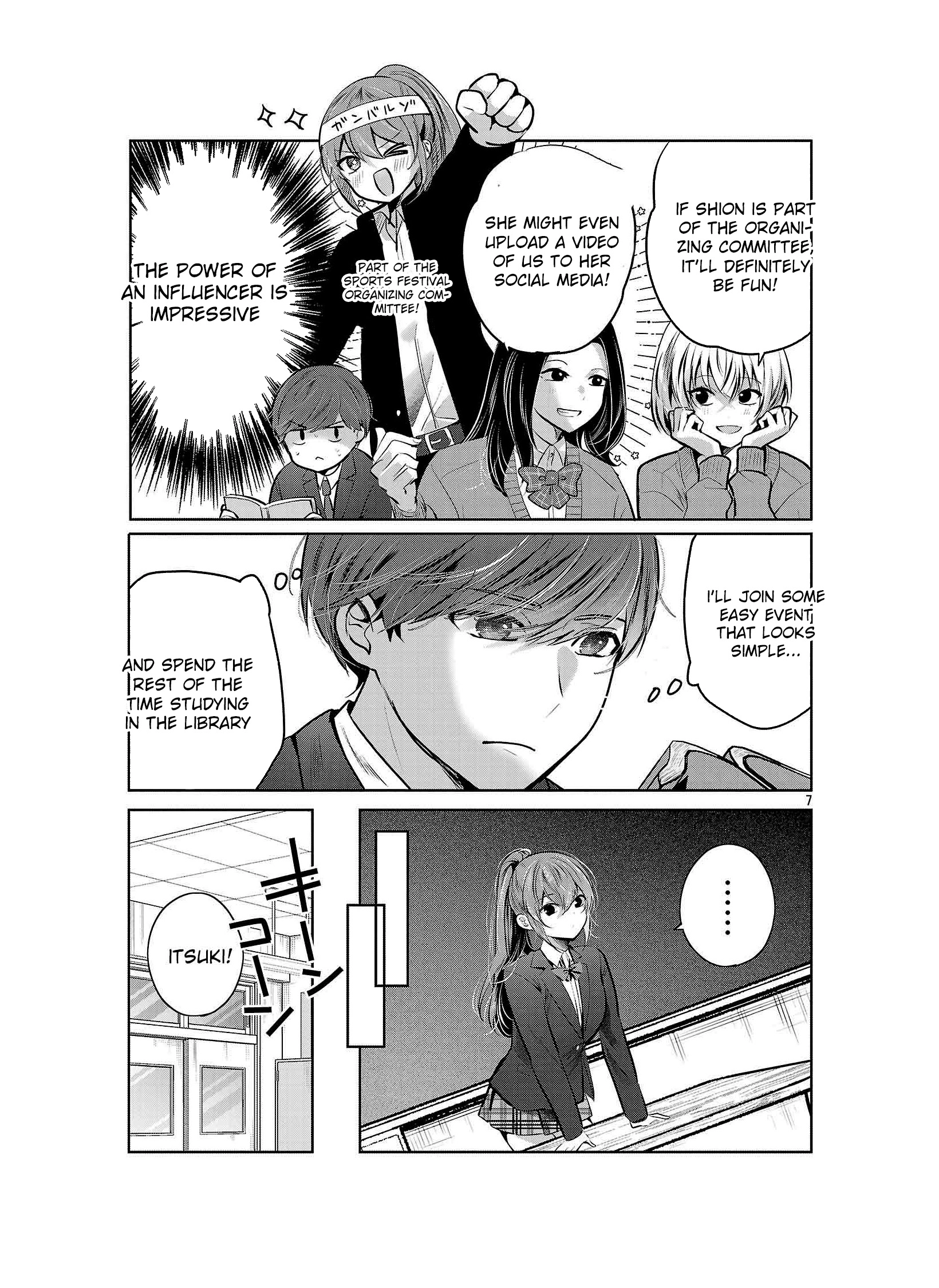 Kimi ni Koisuru Sanshimai Chapter 35 page 8