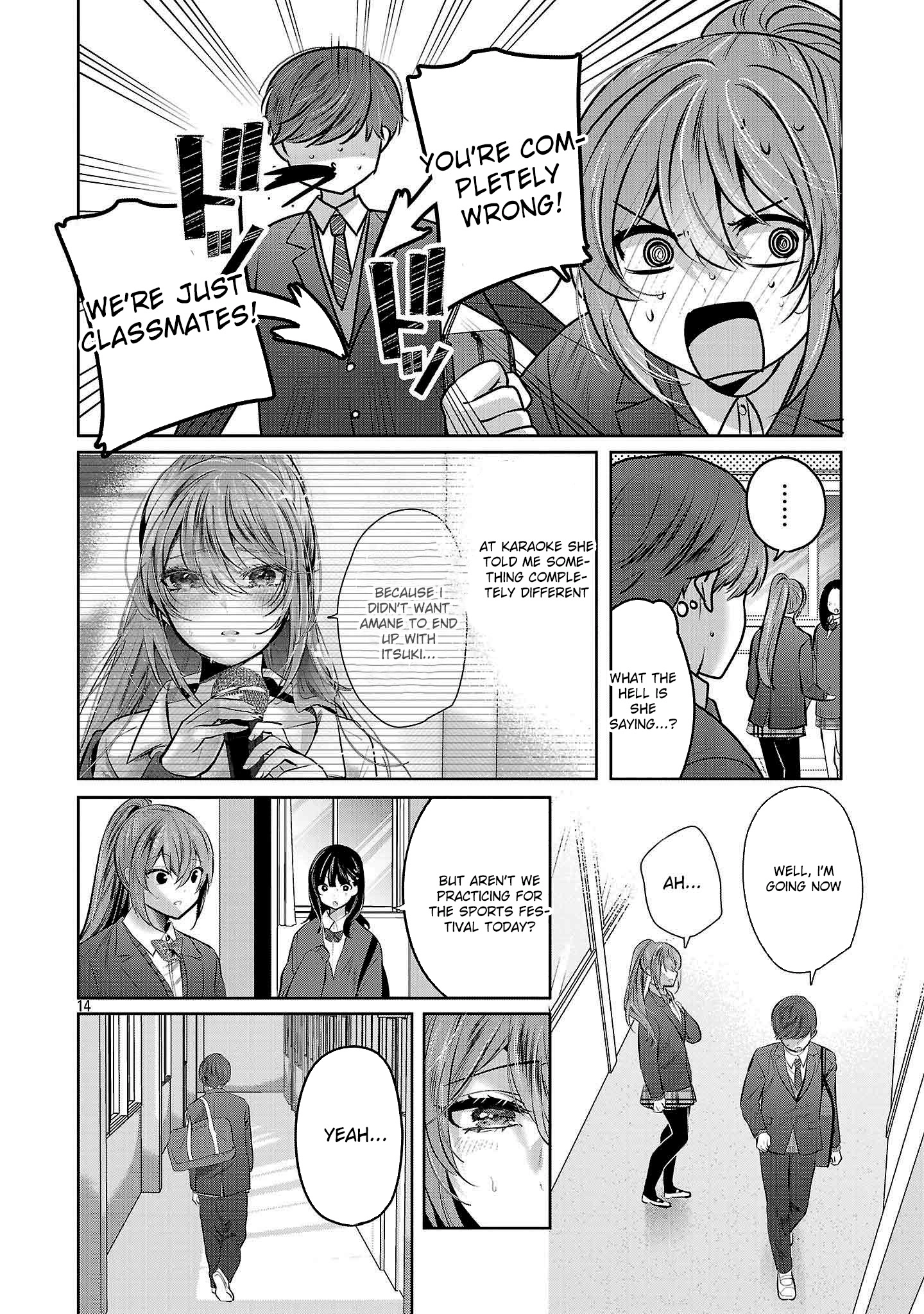 Kimi ni Koisuru Sanshimai Chapter 35 page 15