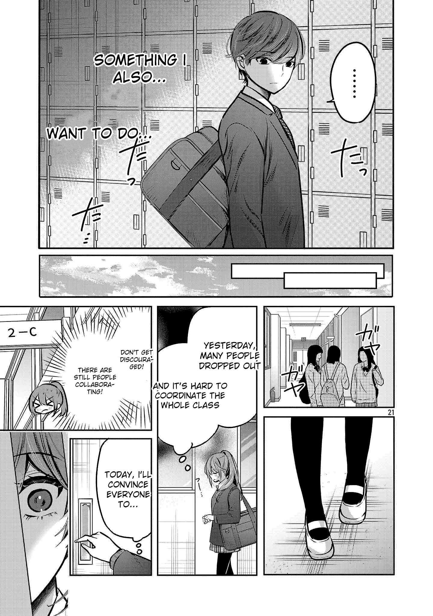 Kimi ni Koisuru Sanshimai Chapter 35 page 22