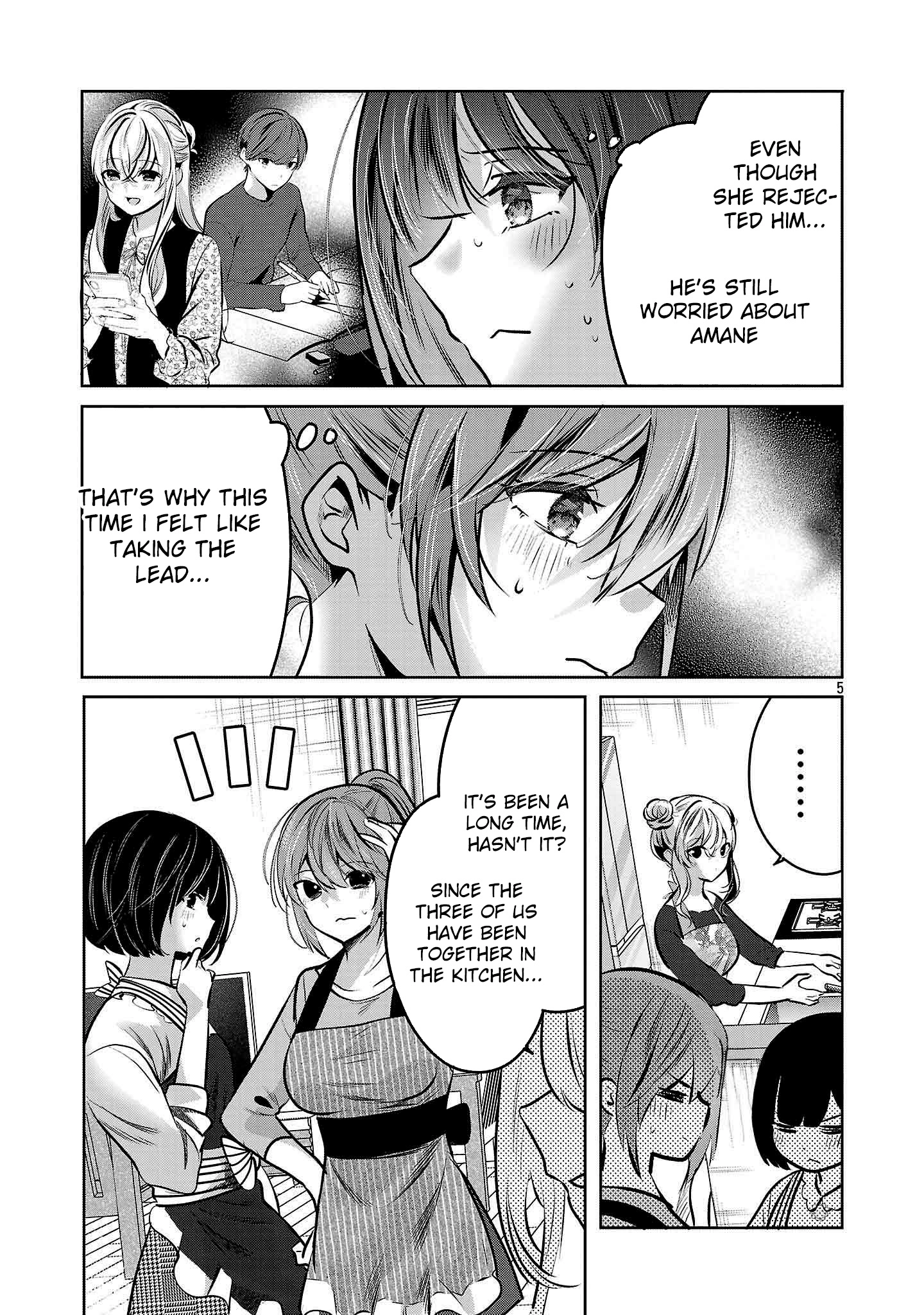 Kimi ni Koisuru Sanshimai Chapter 36 page 6