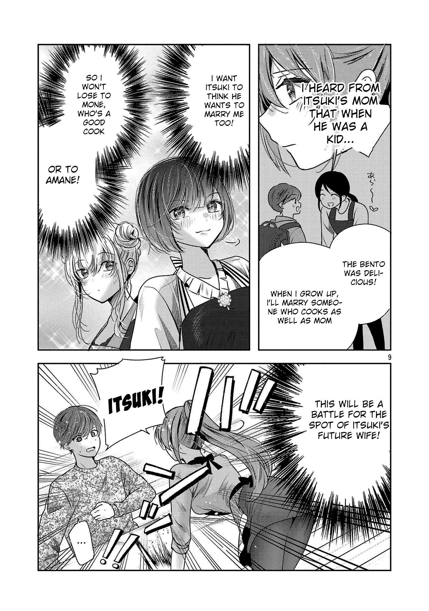 Kimi ni Koisuru Sanshimai Chapter 36 page 10