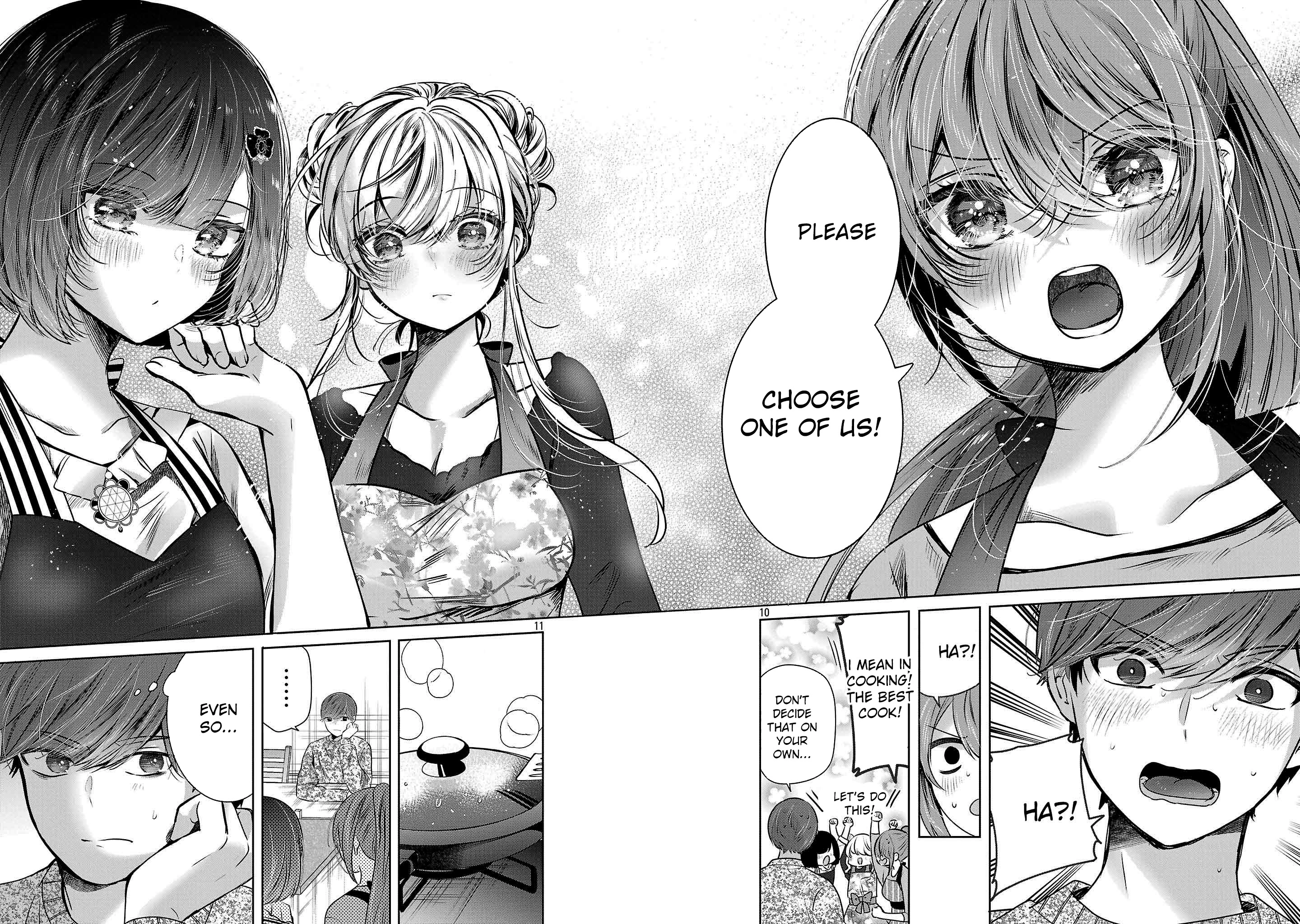 Kimi ni Koisuru Sanshimai Chapter 36 page 11