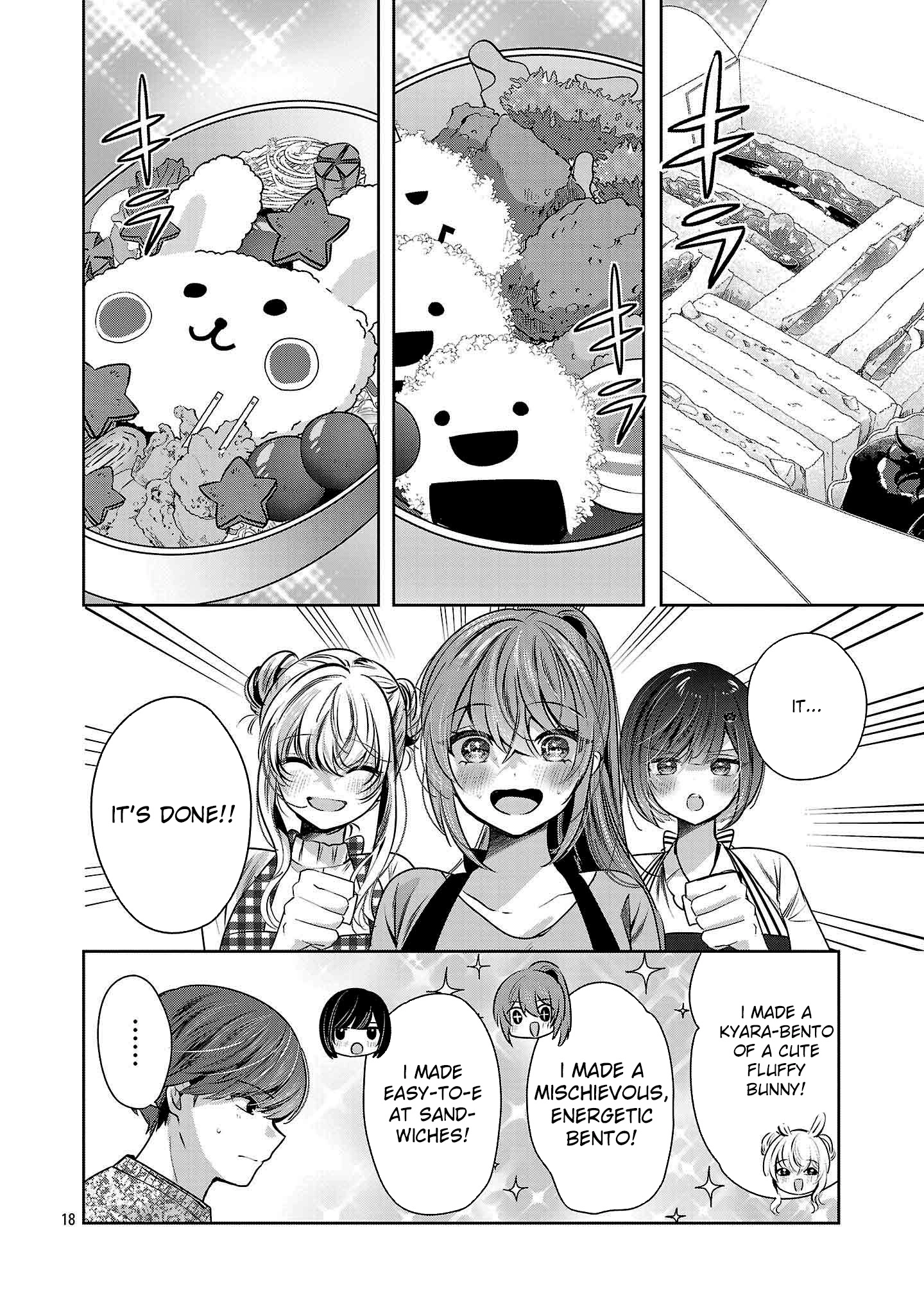 Kimi ni Koisuru Sanshimai Chapter 36 page 18