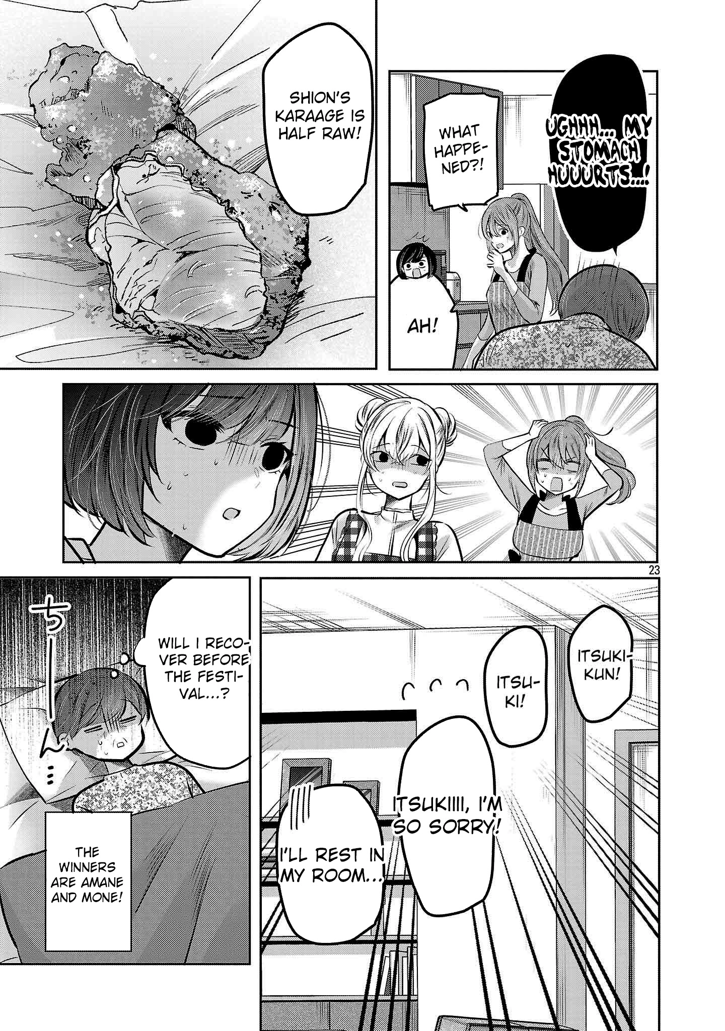 Kimi ni Koisuru Sanshimai Chapter 36 page 22