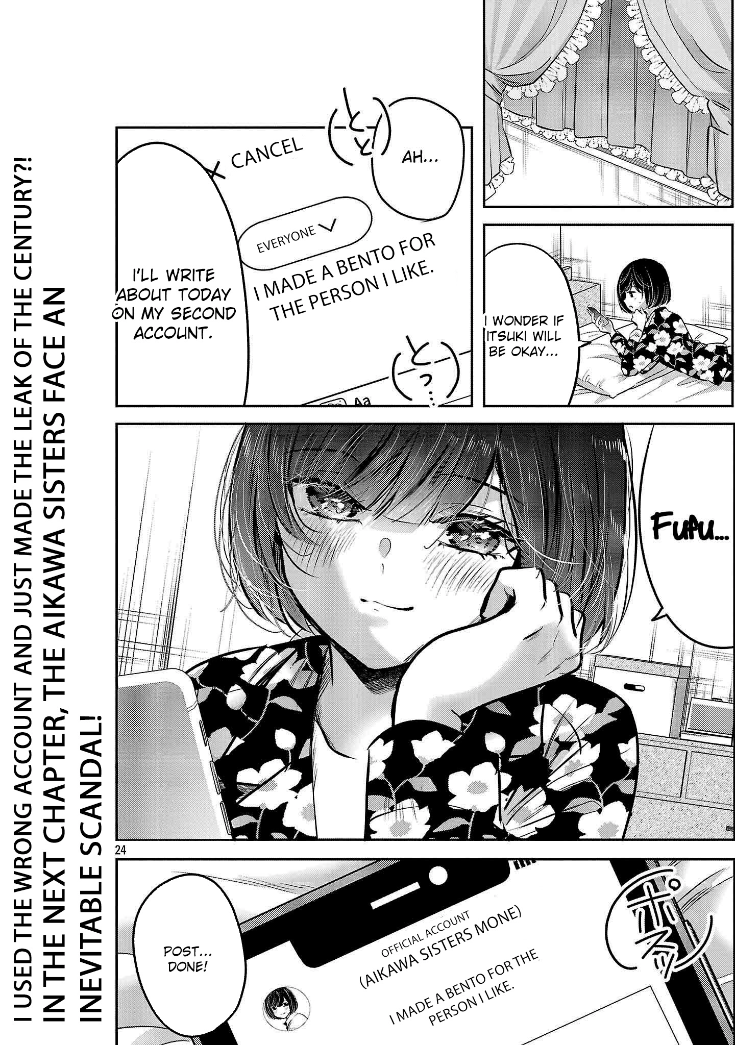 Kimi ni Koisuru Sanshimai Chapter 36 page 23