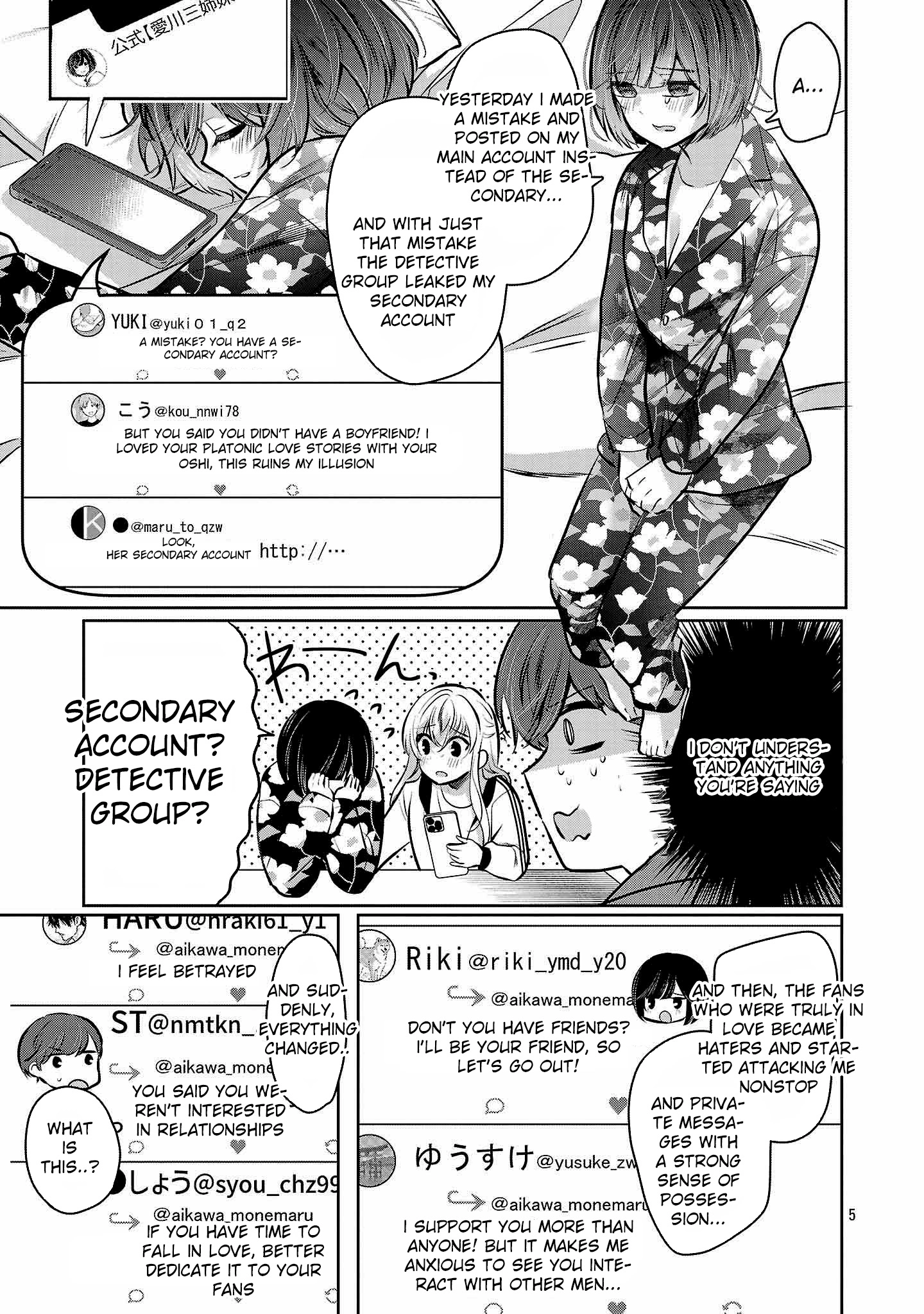 Kimi ni Koisuru Sanshimai Chapter 37 page 6