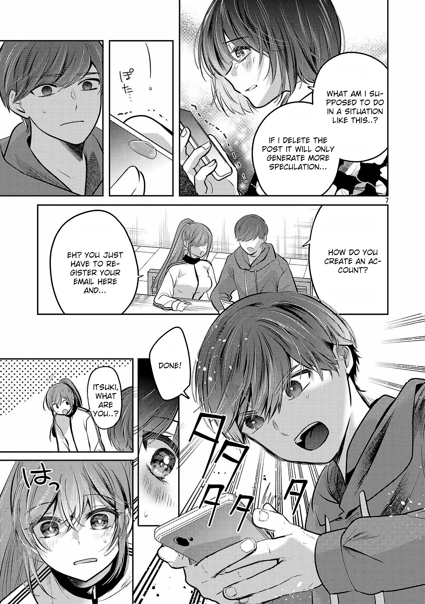 Kimi ni Koisuru Sanshimai Chapter 37 page 8