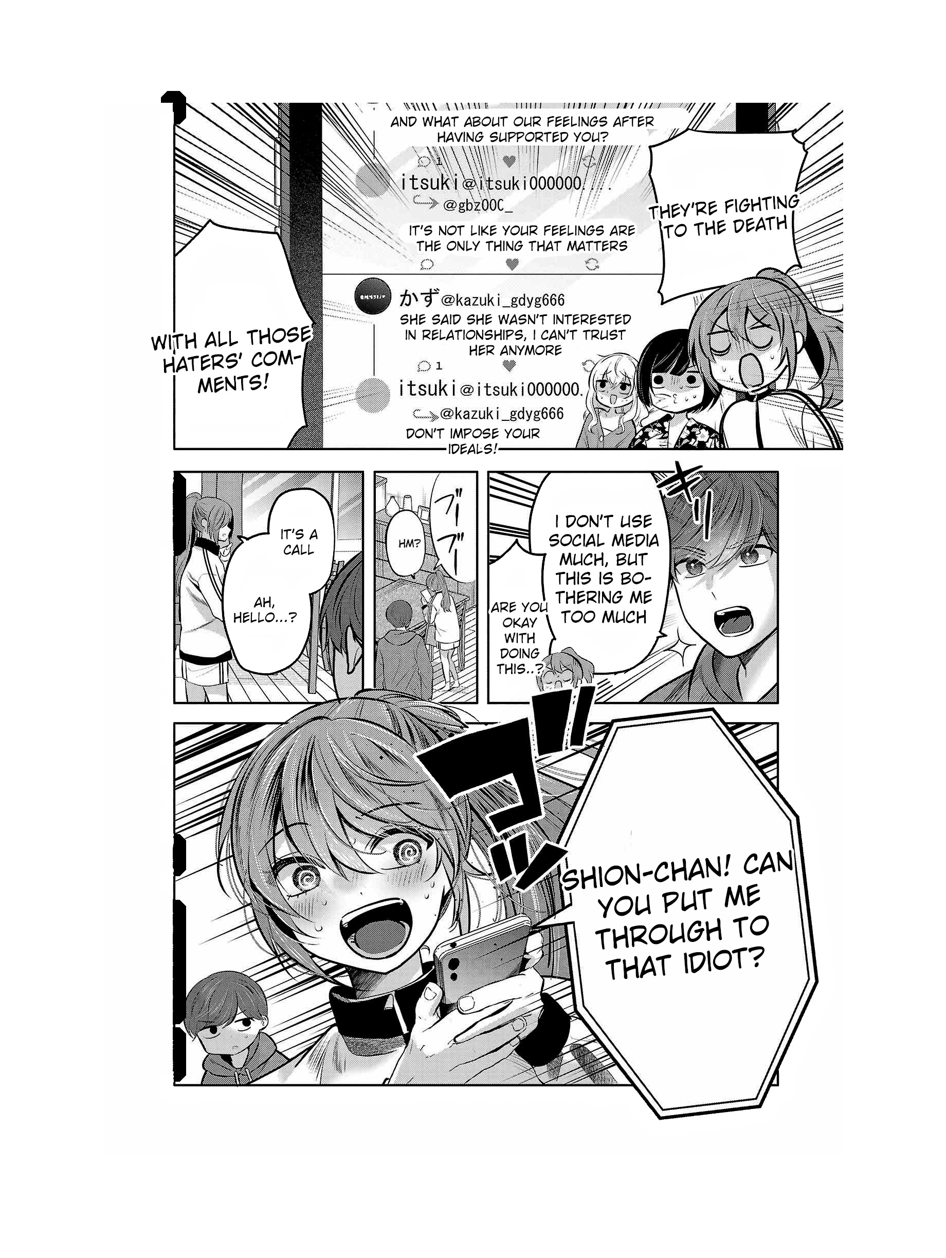 Kimi ni Koisuru Sanshimai Chapter 37 page 9