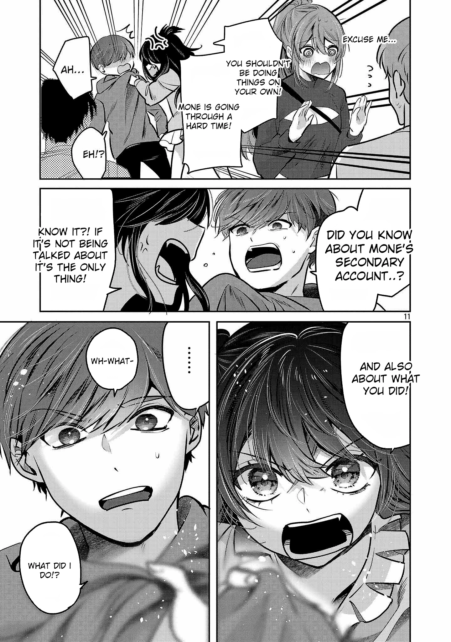 Kimi ni Koisuru Sanshimai Chapter 37 page 12