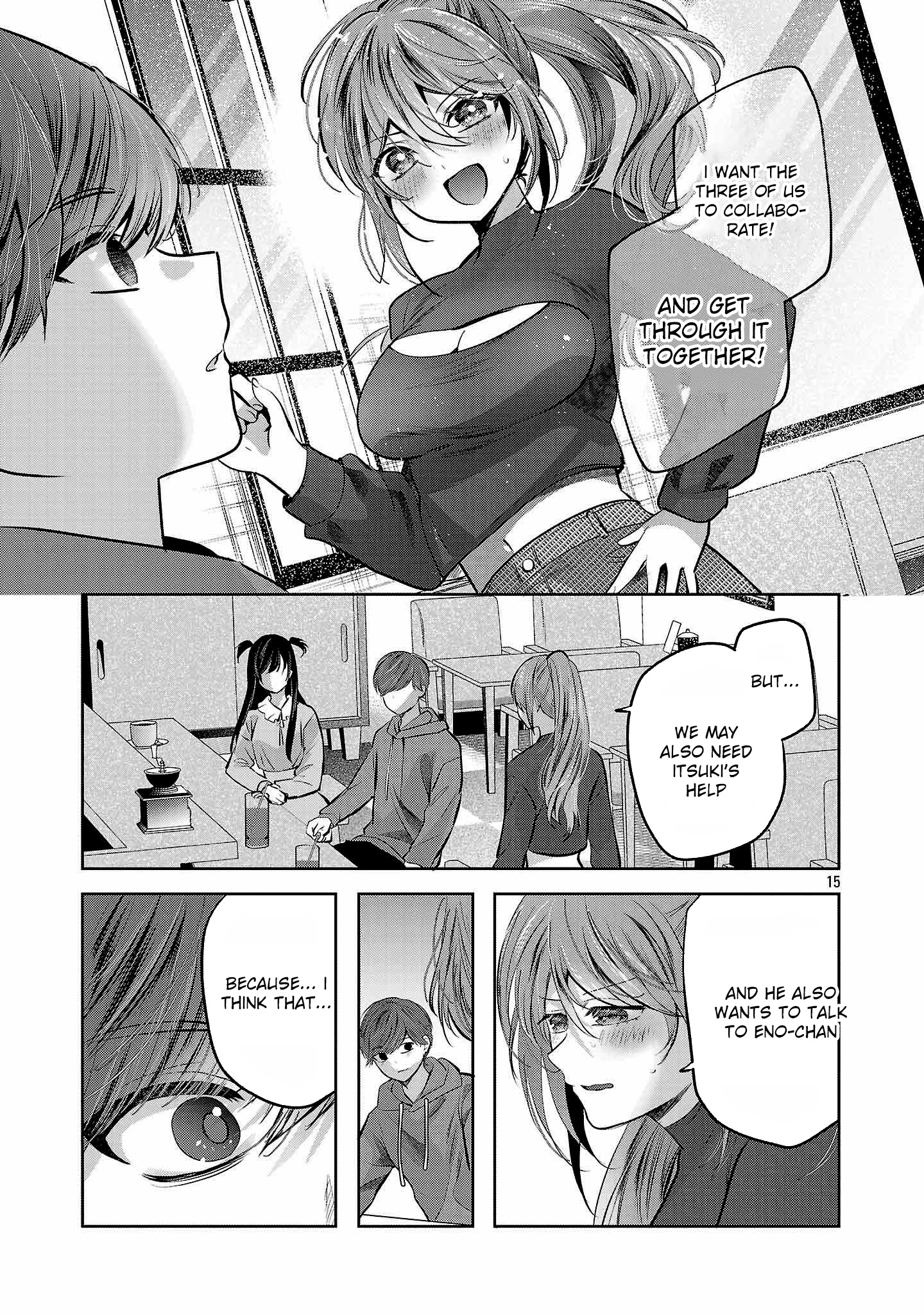 Kimi ni Koisuru Sanshimai Chapter 37 page 16