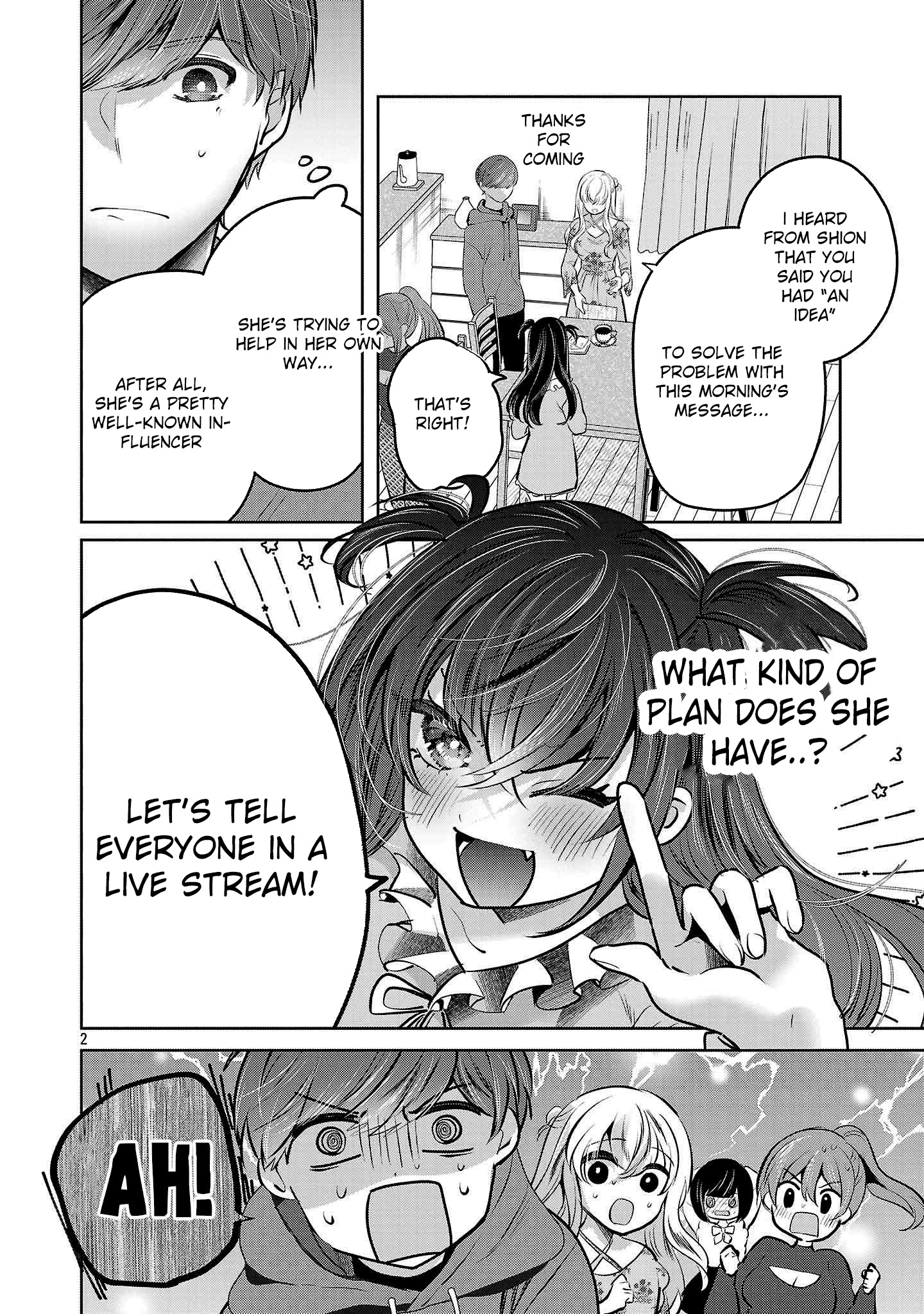 Kimi ni Koisuru Sanshimai Chapter 38 page 3