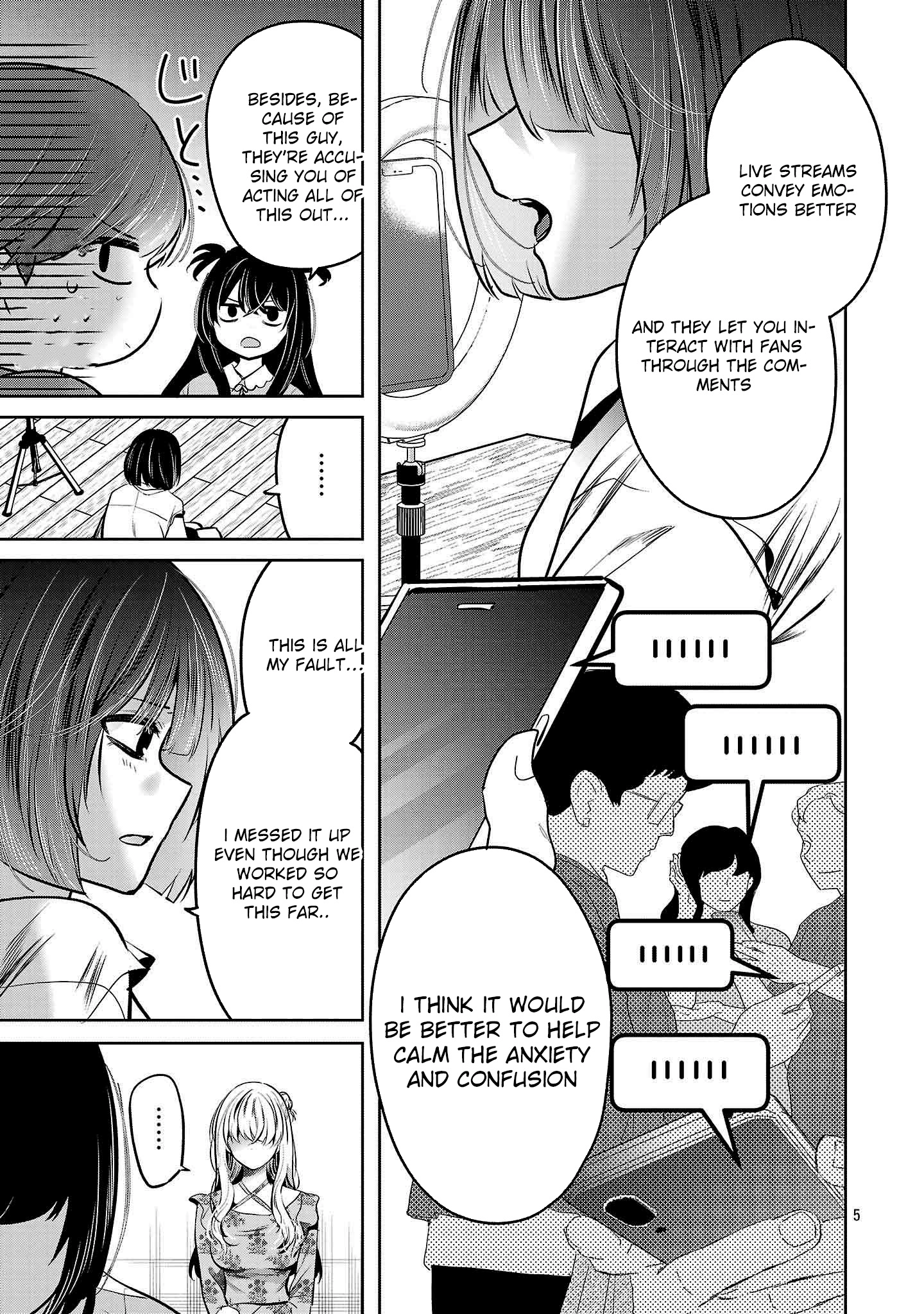 Kimi ni Koisuru Sanshimai Chapter 38 page 6