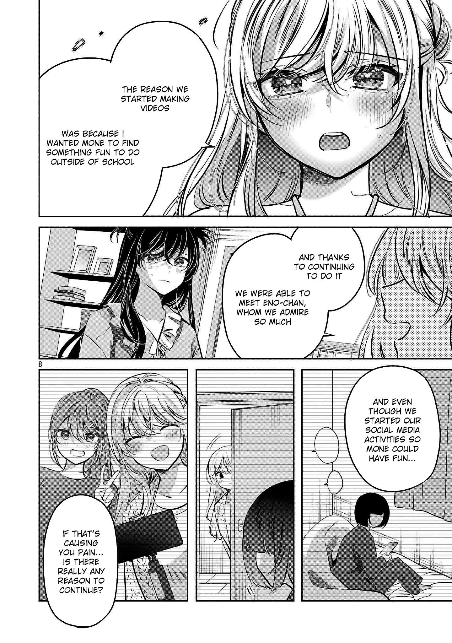 Kimi ni Koisuru Sanshimai Chapter 38 page 9