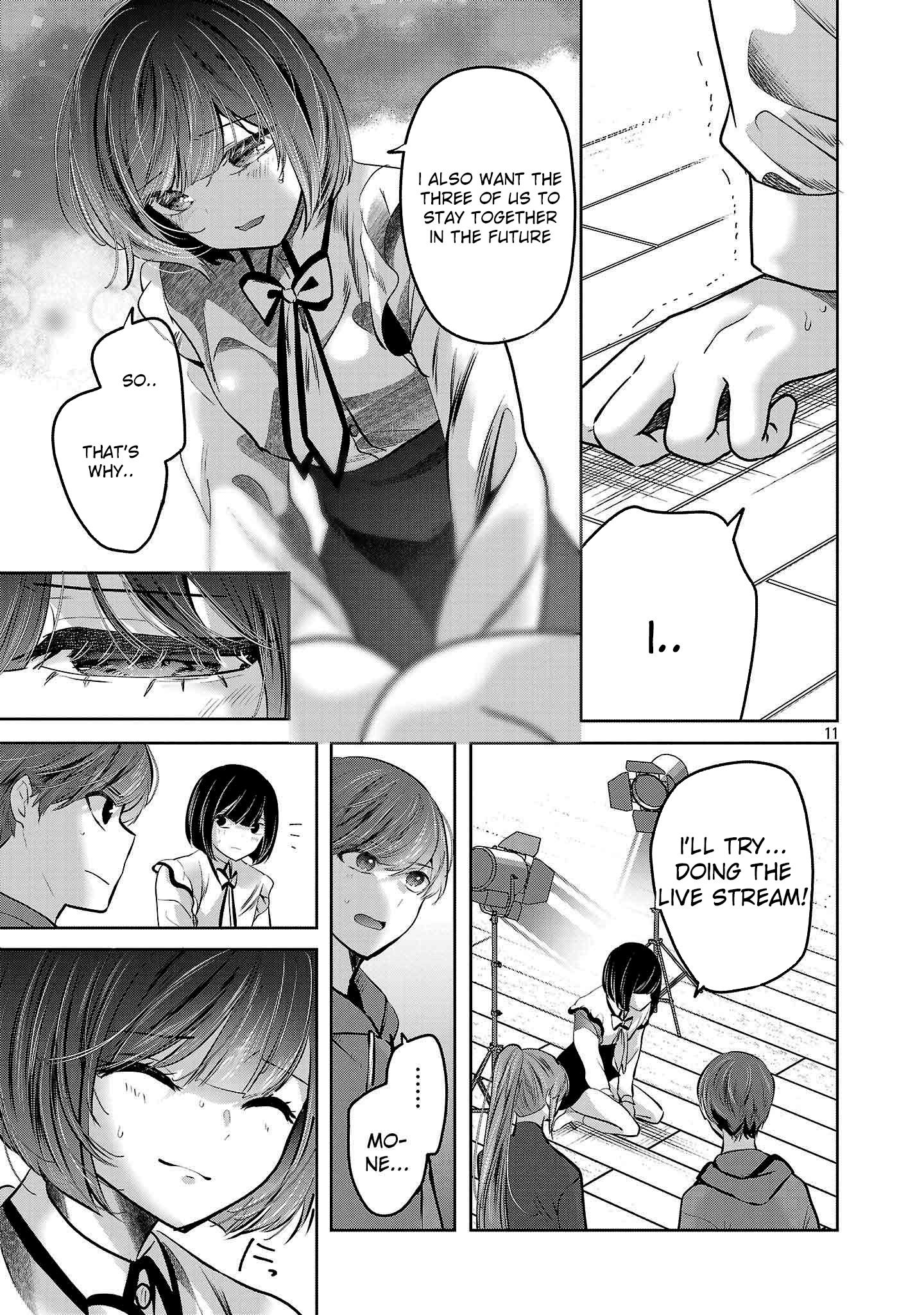 Kimi ni Koisuru Sanshimai Chapter 38 page 12