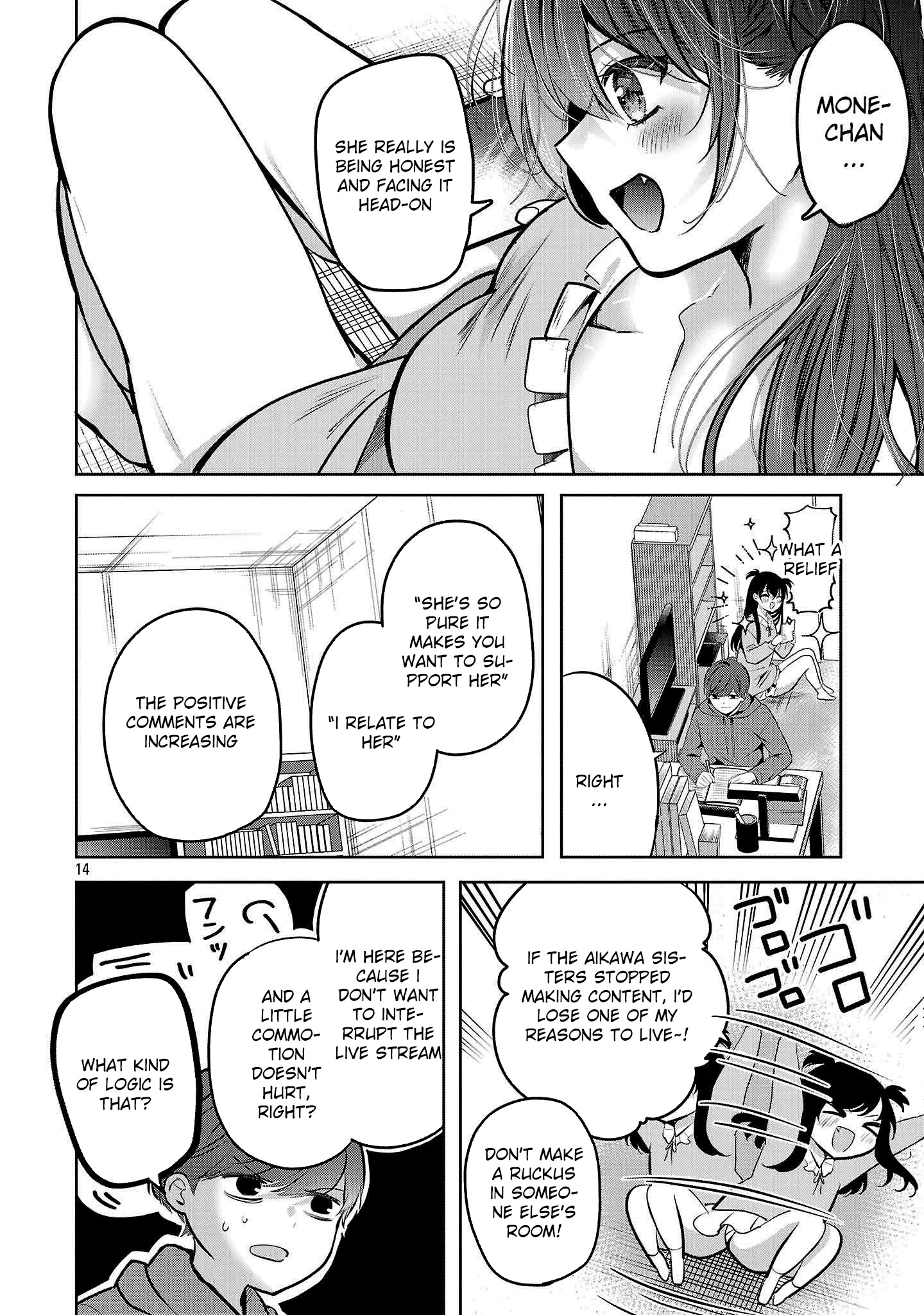 Kimi ni Koisuru Sanshimai Chapter 38 page 15