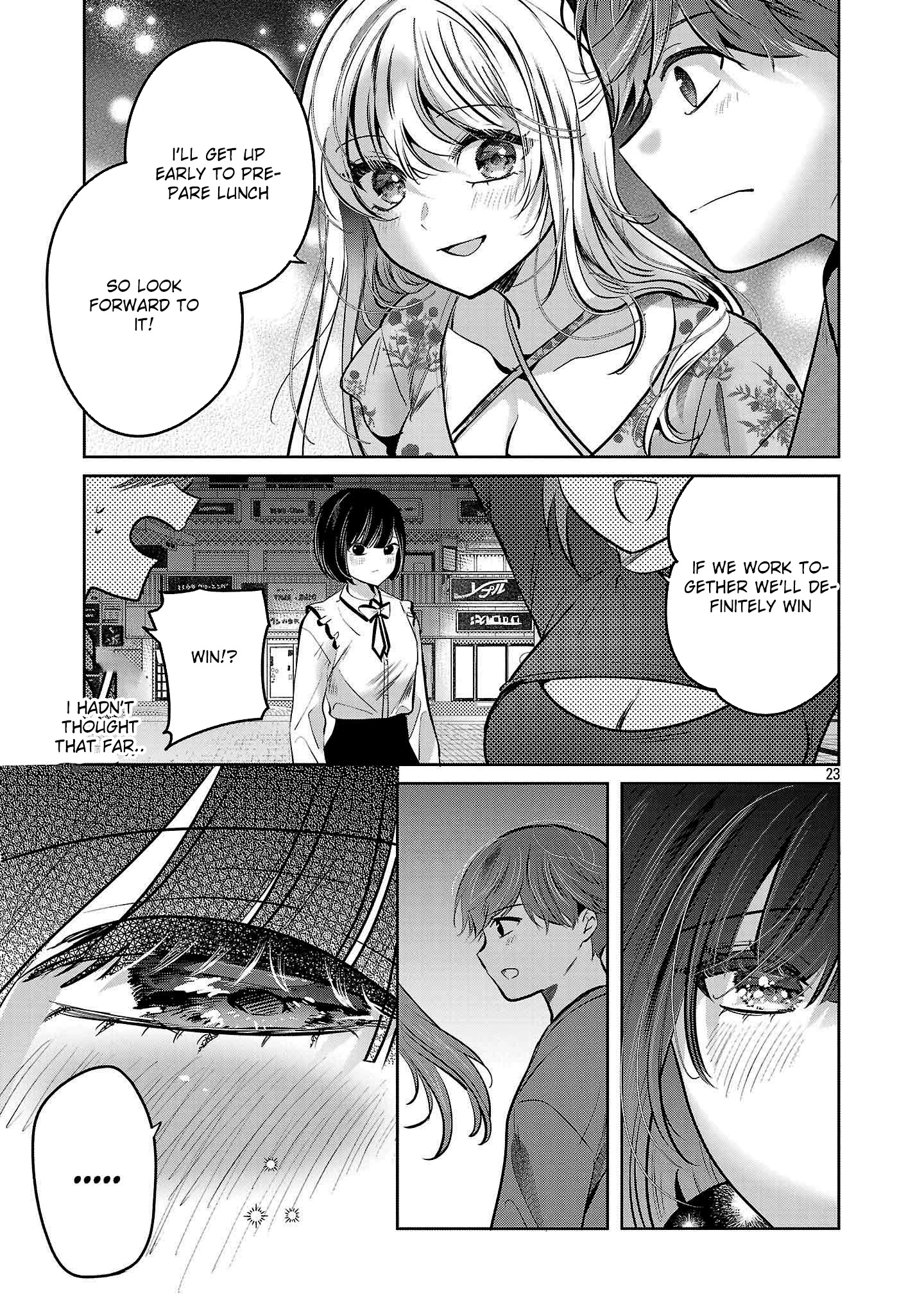 Kimi ni Koisuru Sanshimai Chapter 38 page 23