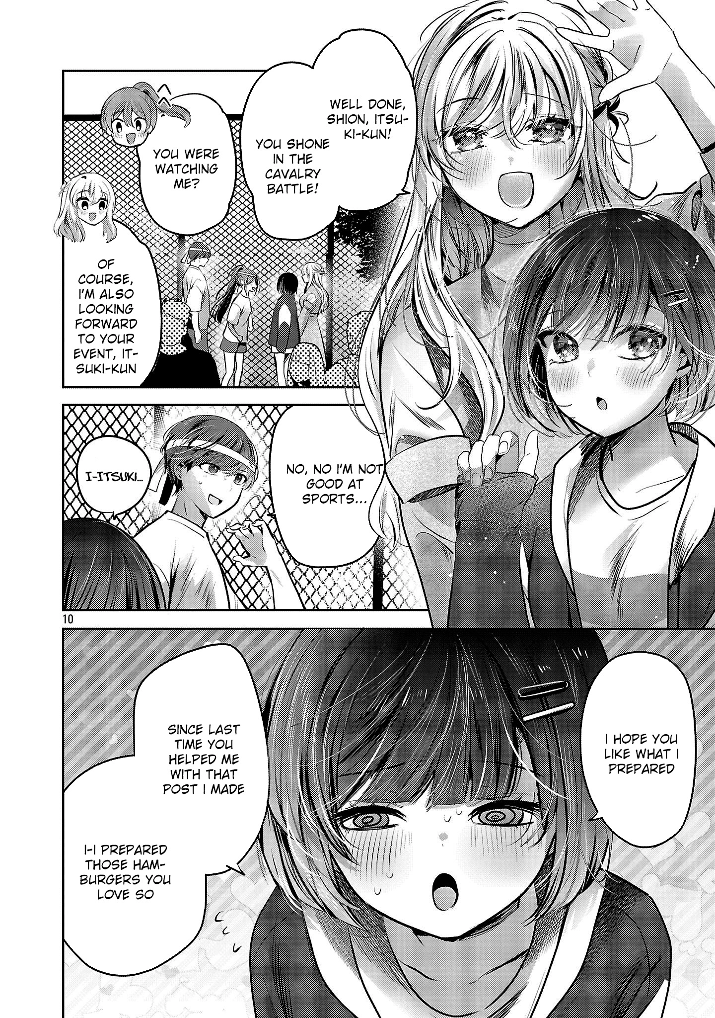 Kimi ni Koisuru Sanshimai Chapter 39 page 10