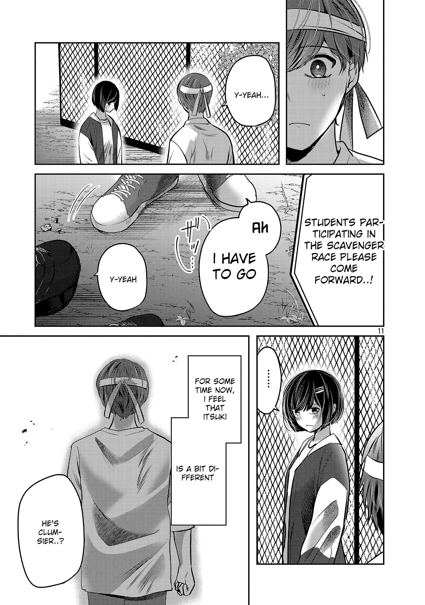 Kimi ni Koisuru Sanshimai Chapter 39 page 11