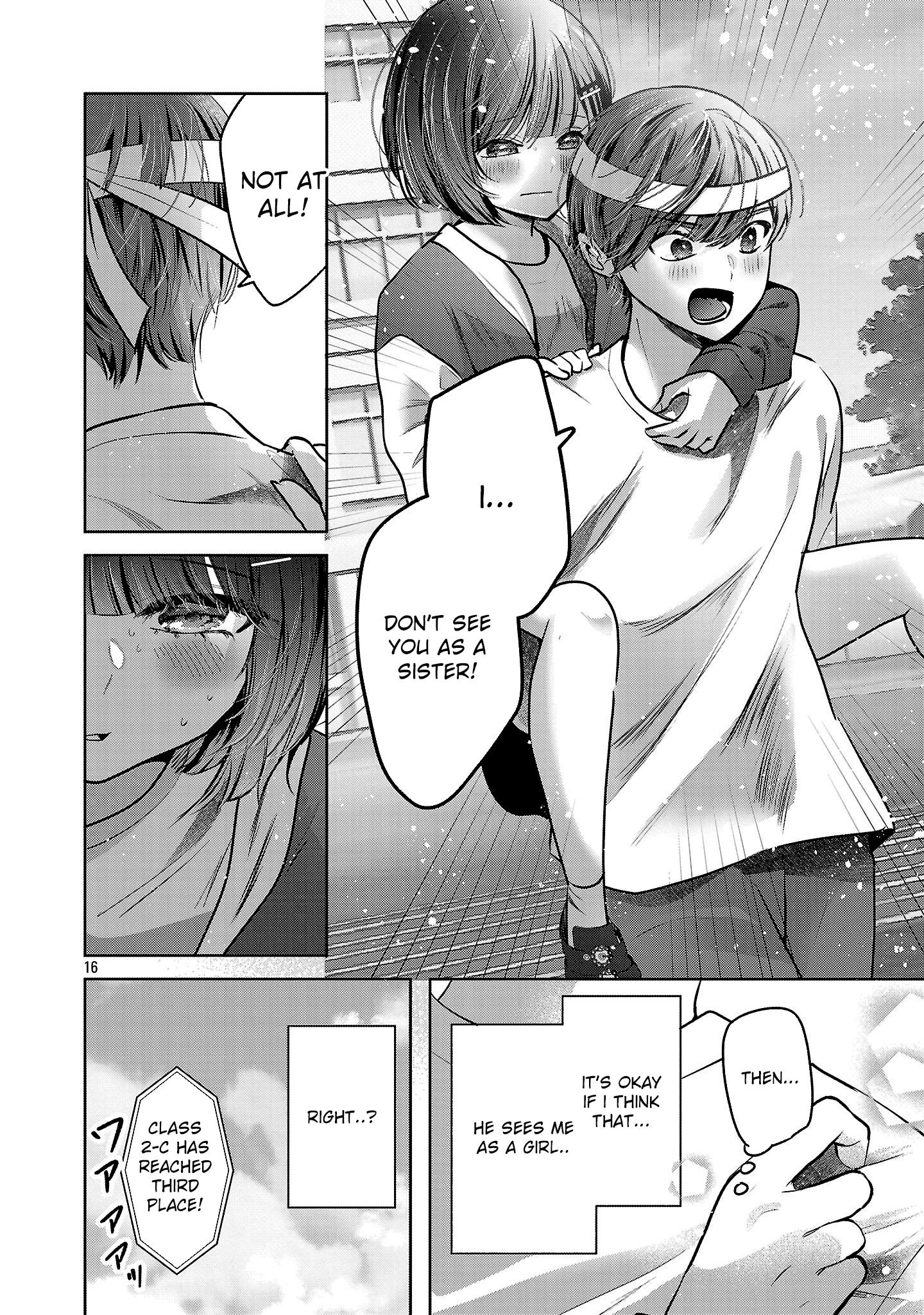 Kimi ni Koisuru Sanshimai Chapter 39 page 16