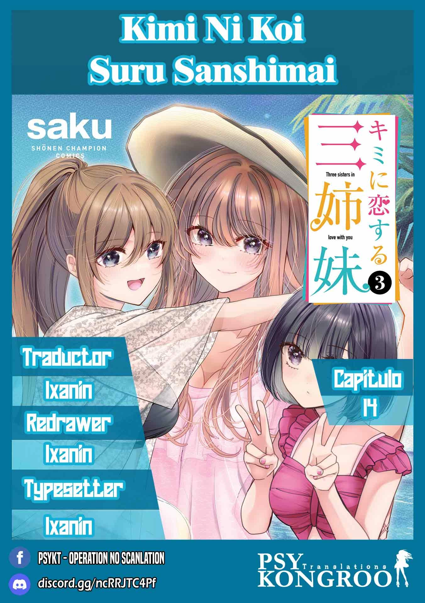 Kimi ni Koisuru Sanshimai Chapter 40 page 1