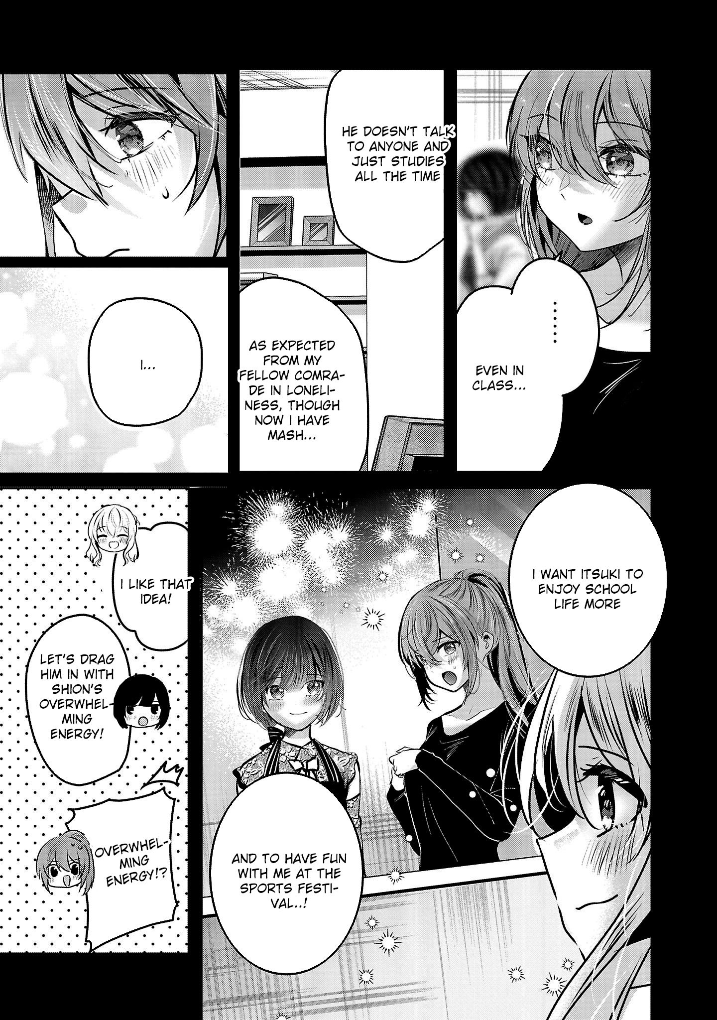 Kimi ni Koisuru Sanshimai Chapter 40 page 14